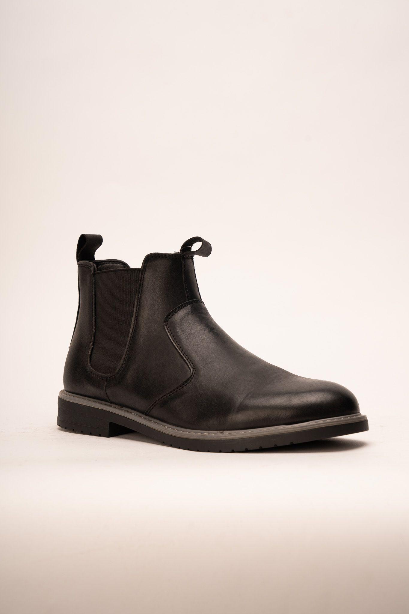 Botín Casual Hombre Negro Naddir Chinitown-1