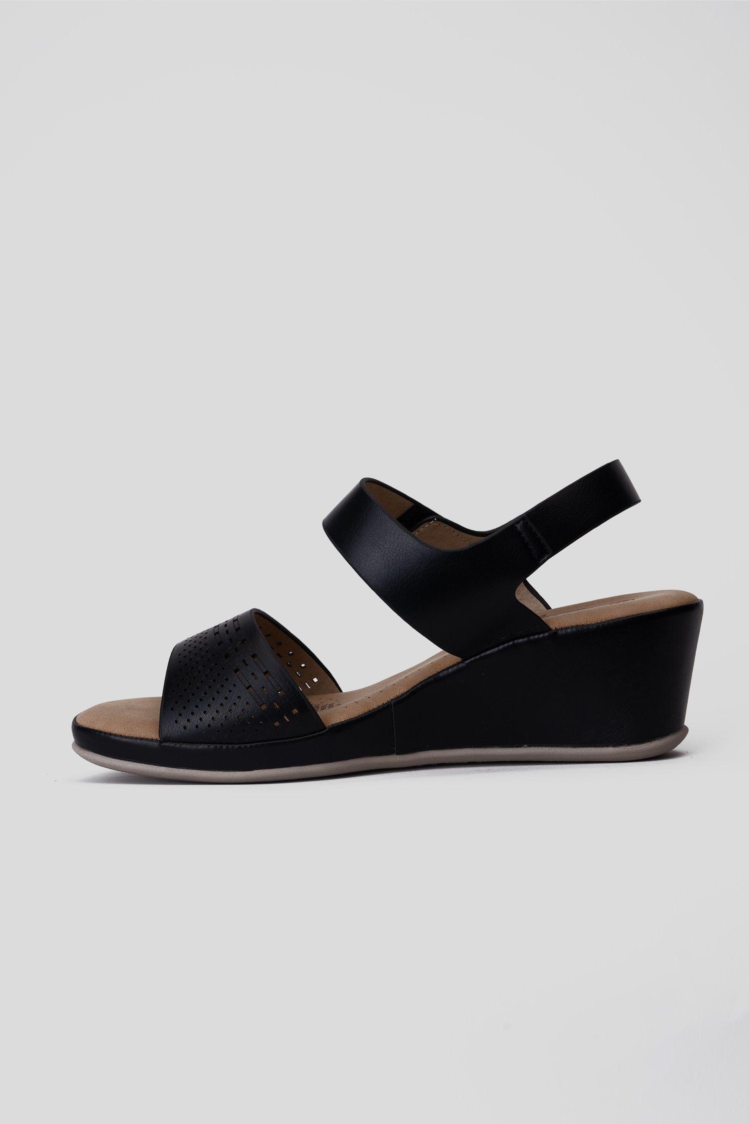 Sandalia Mujer Negro Jordina Thunder Blue-1