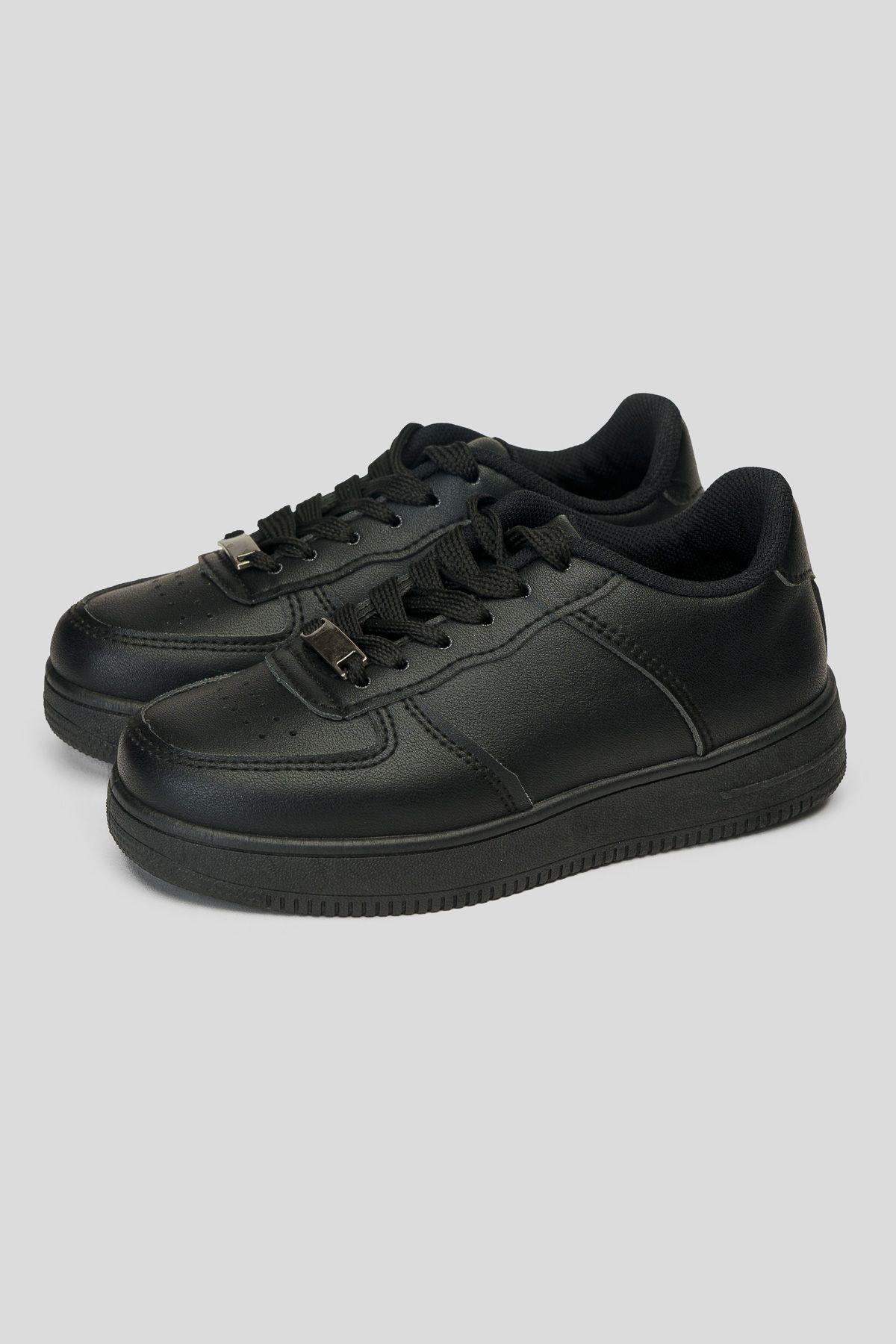 Zapatilla Unisex Negro Adeline Boteli-1