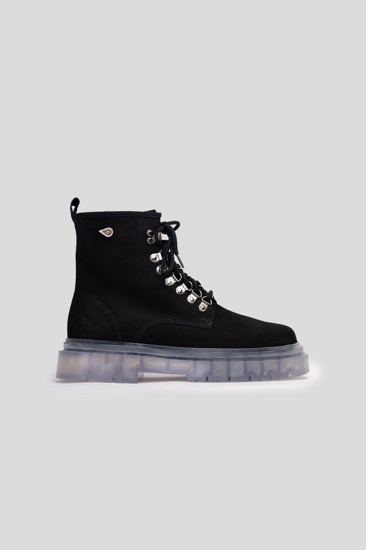 Botín Cuero Astar Negro Block Landazuri-0