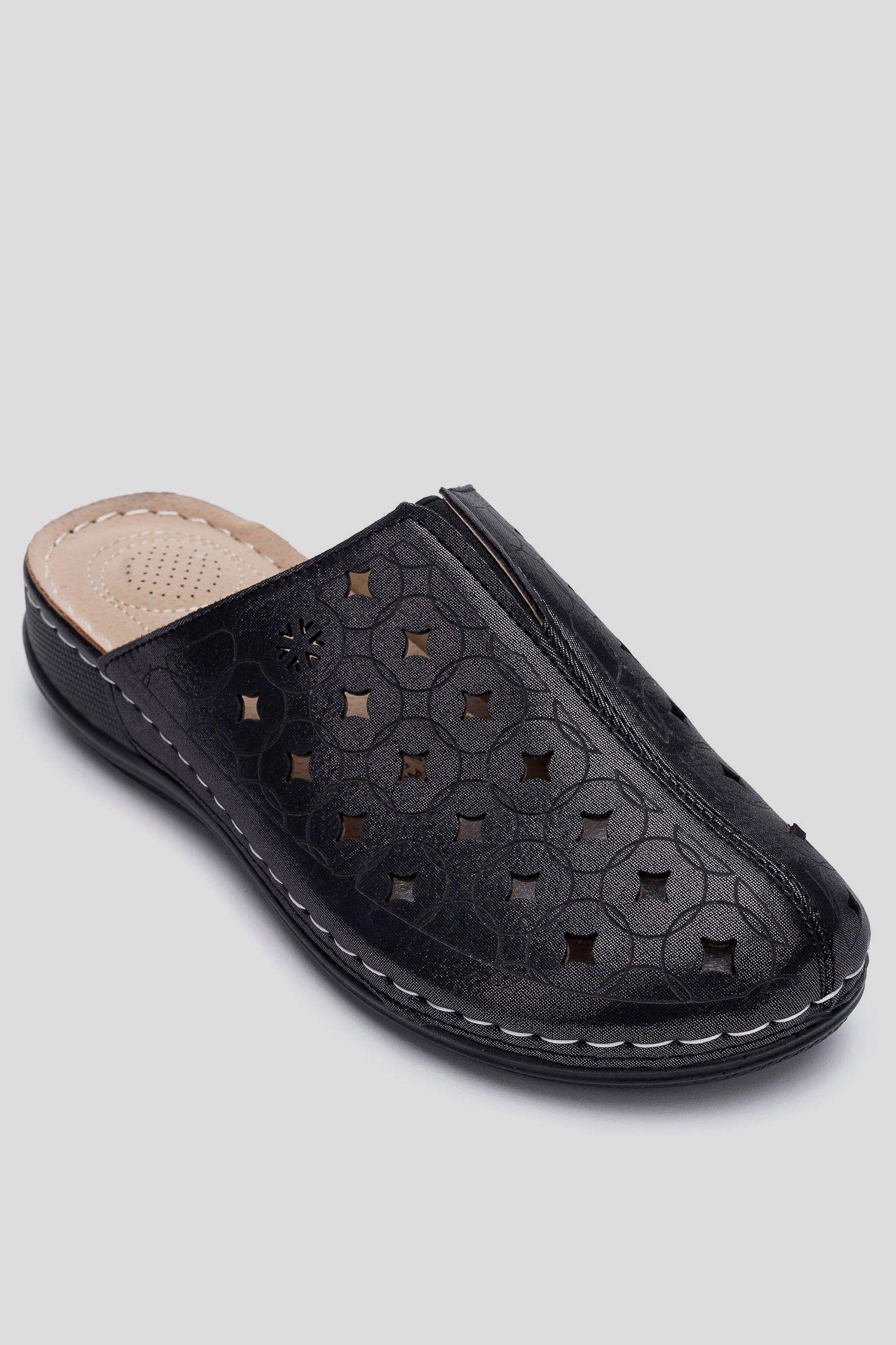 Sandalia Mujer Negro Adele Chinitown-2