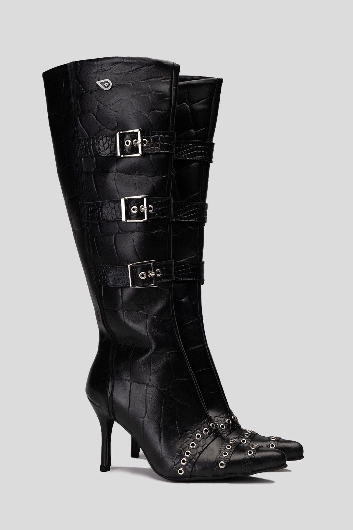 Bota Cuero V008 Mosaico Landazuri-1