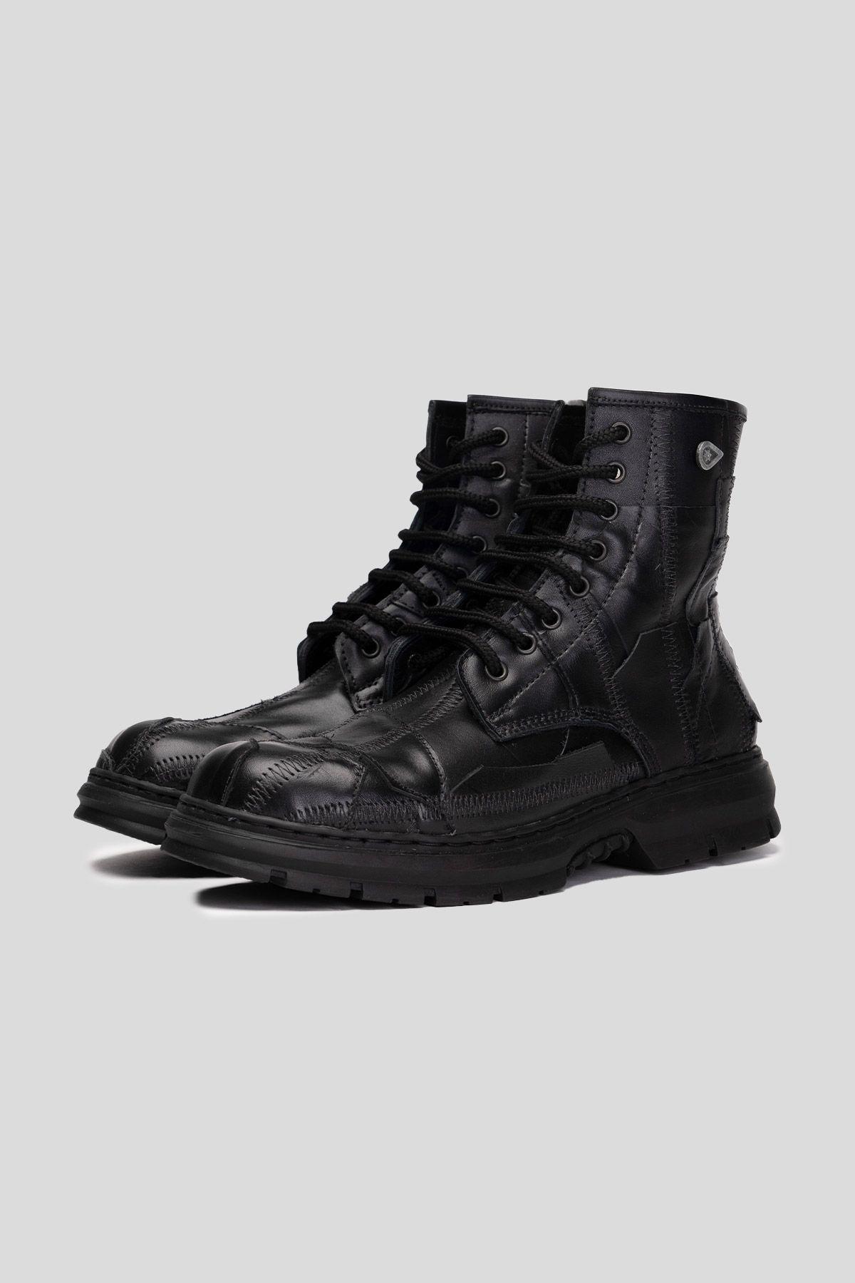 Bototo Cuero Artemis Constructor Destructor Negro Landazuri-4