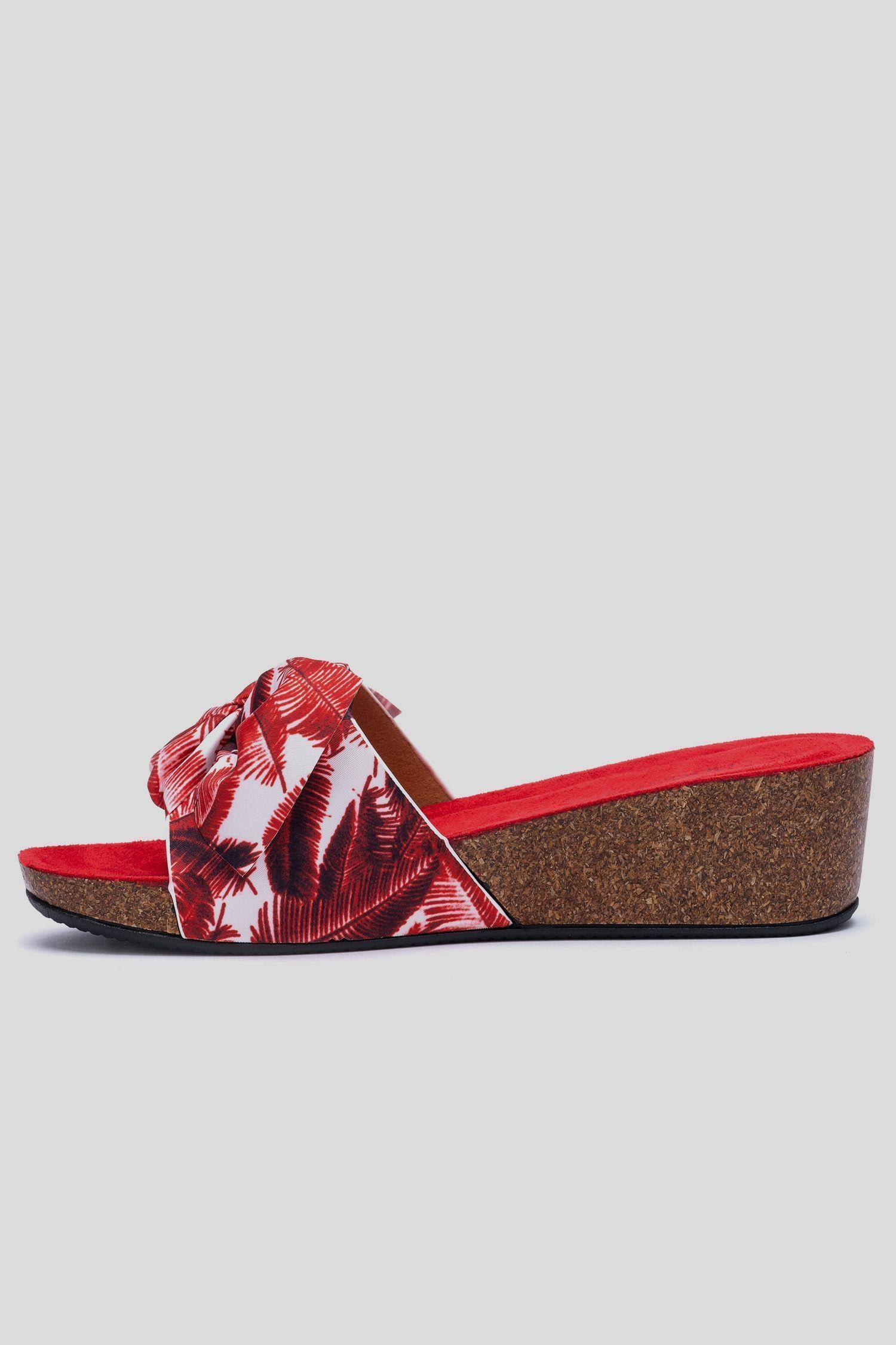 Sandalia Mujer Rojo Meik Apóstol-1