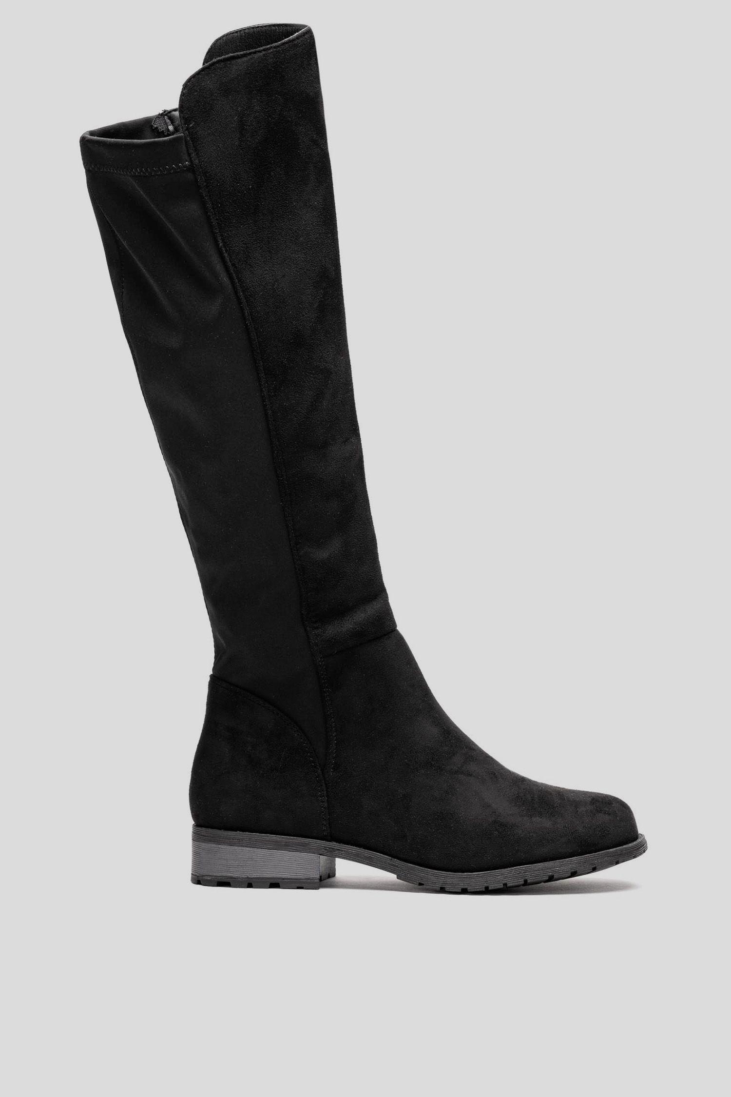 Bota Mujer Negro Long Thunder Blue-0