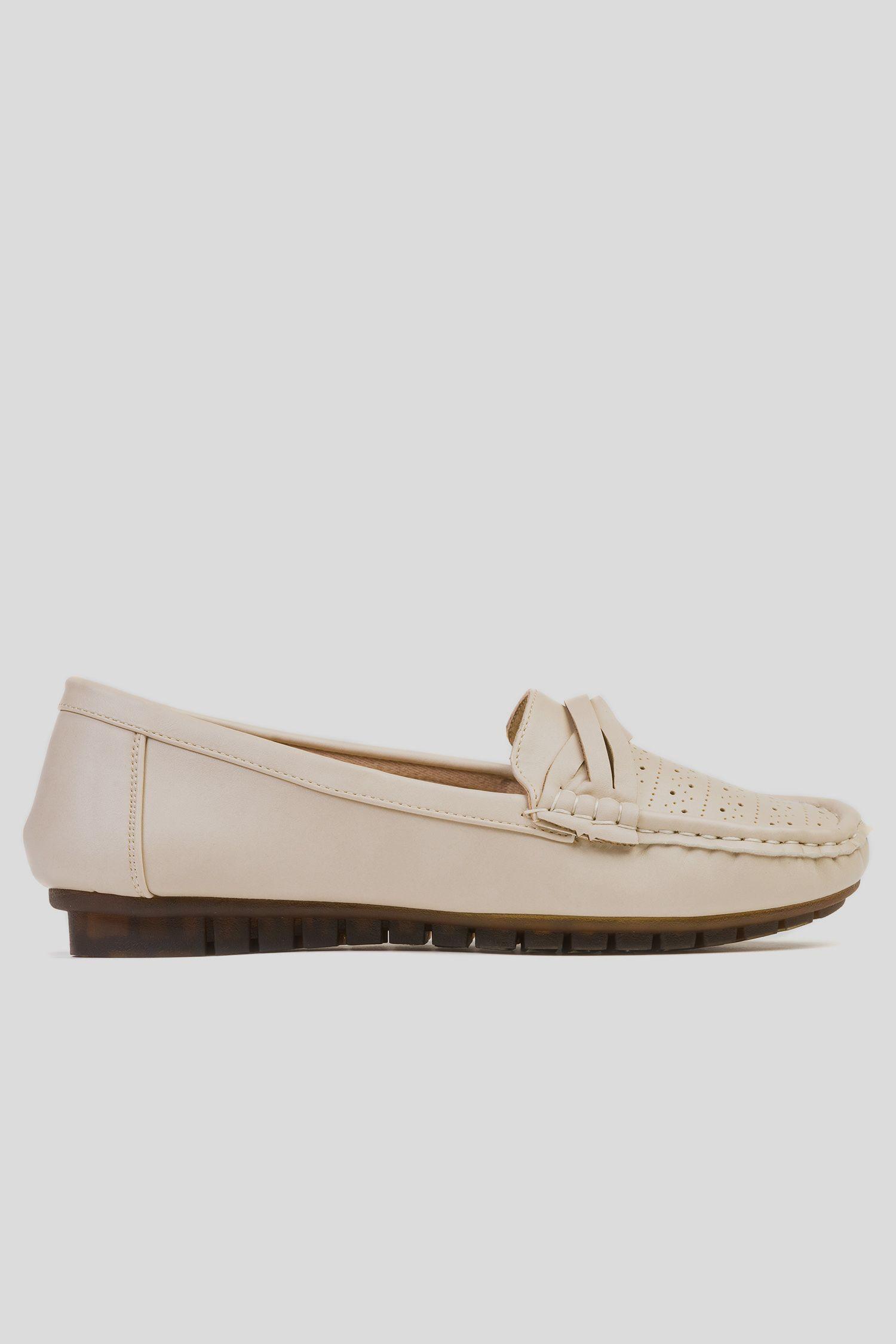 Mocasin Mujer Beige Helen Chancleta-0