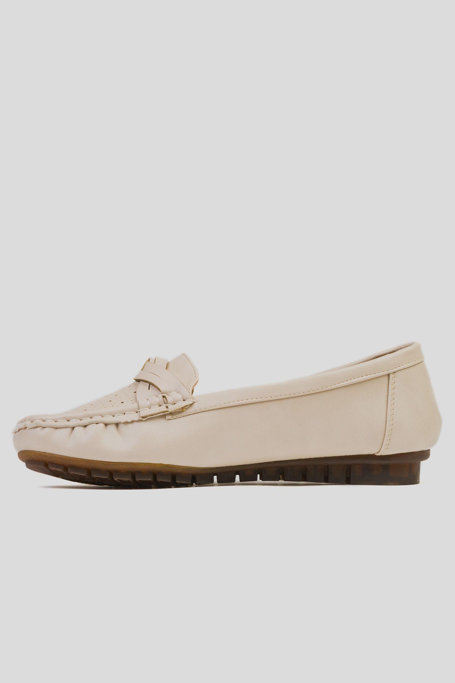 Mocasin Mujer Beige Helen Chancleta-1