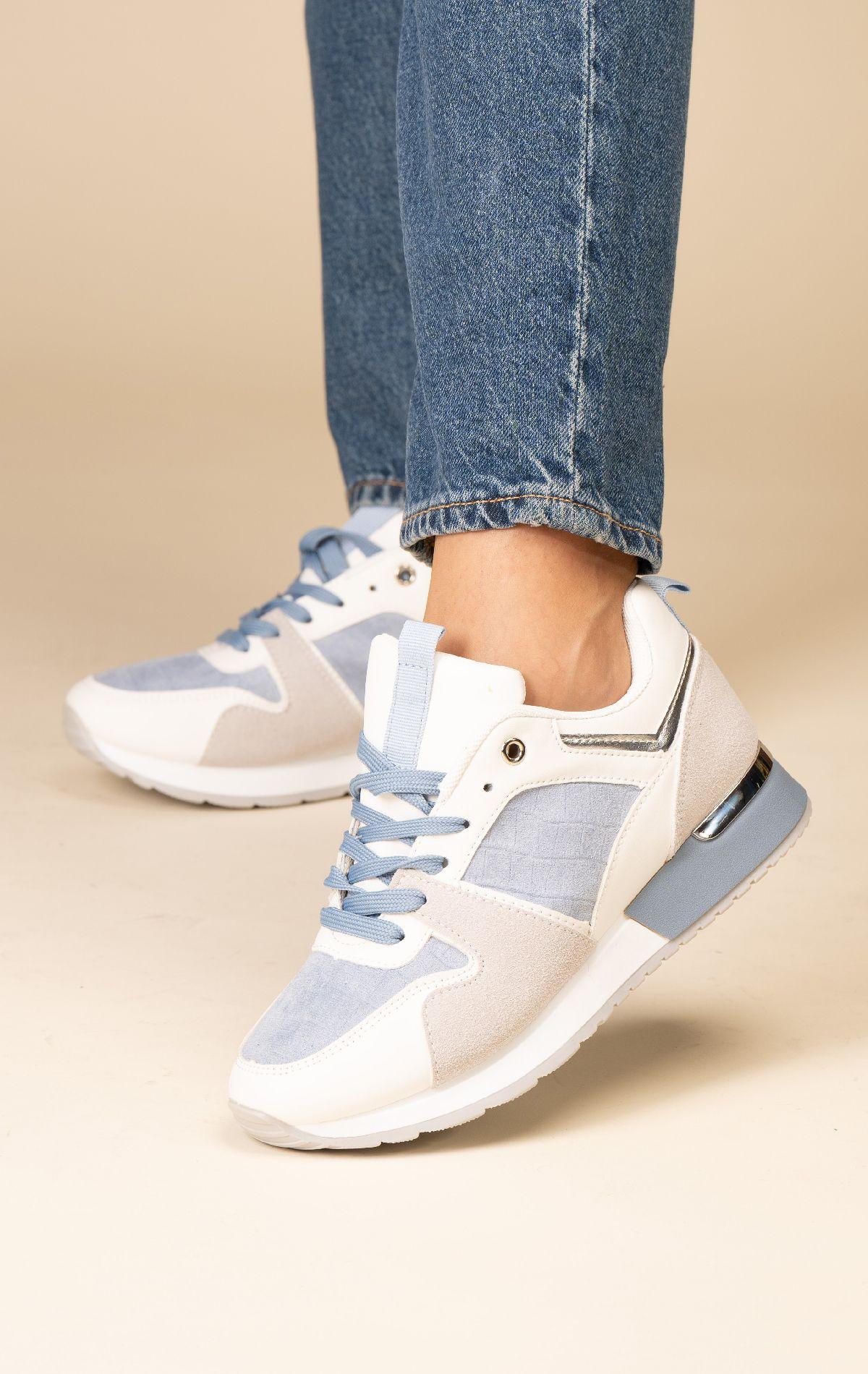 Zapatilla Urbana Mujer Azul Sayda Chinitown-4