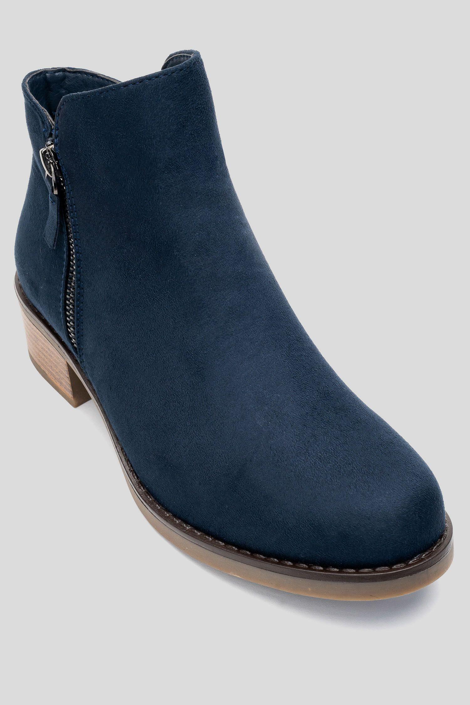 Botín Mujer Azul Alice Chancleta-2