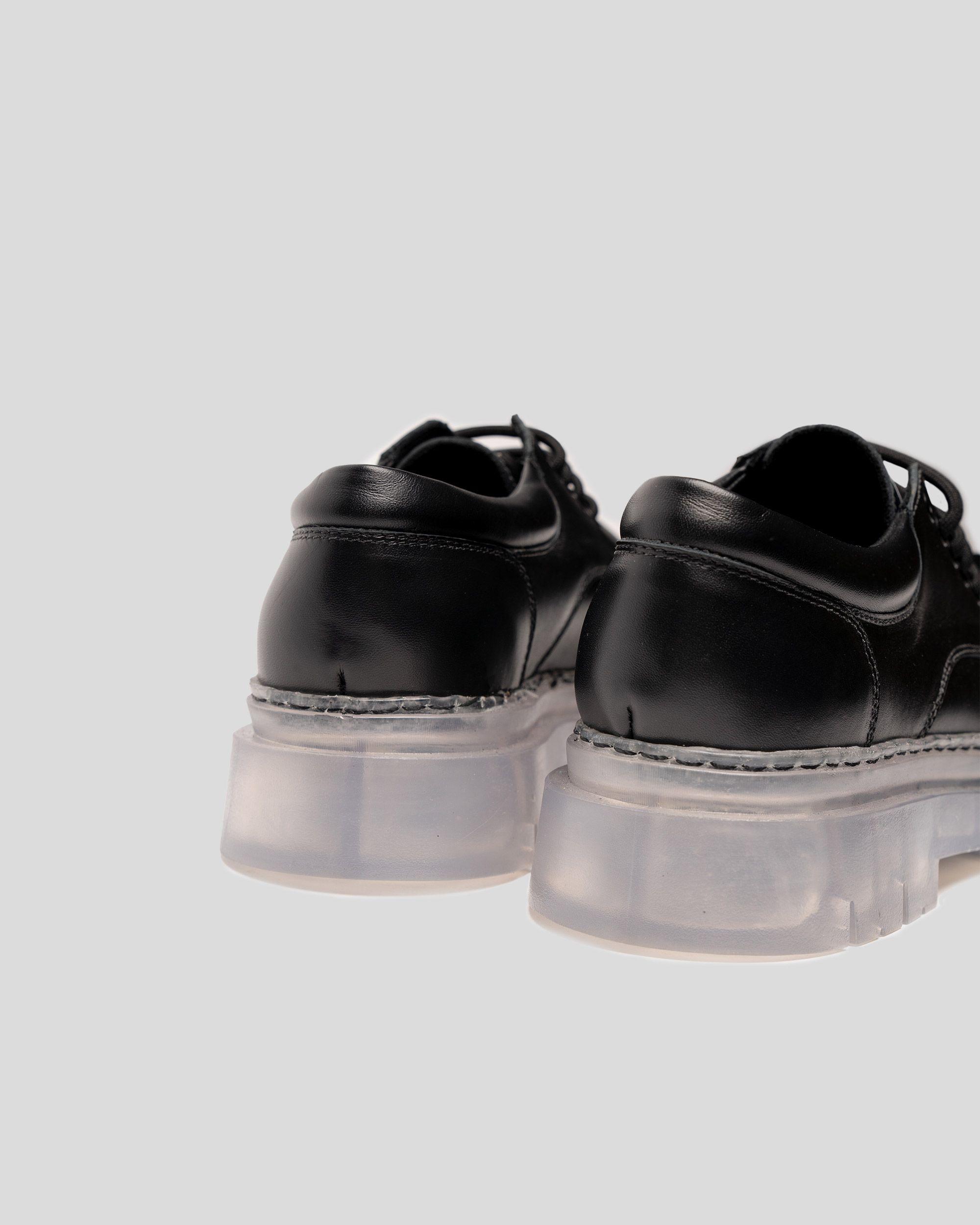 Zapato Cuero Rinho Negro Cristal Landazuri-4