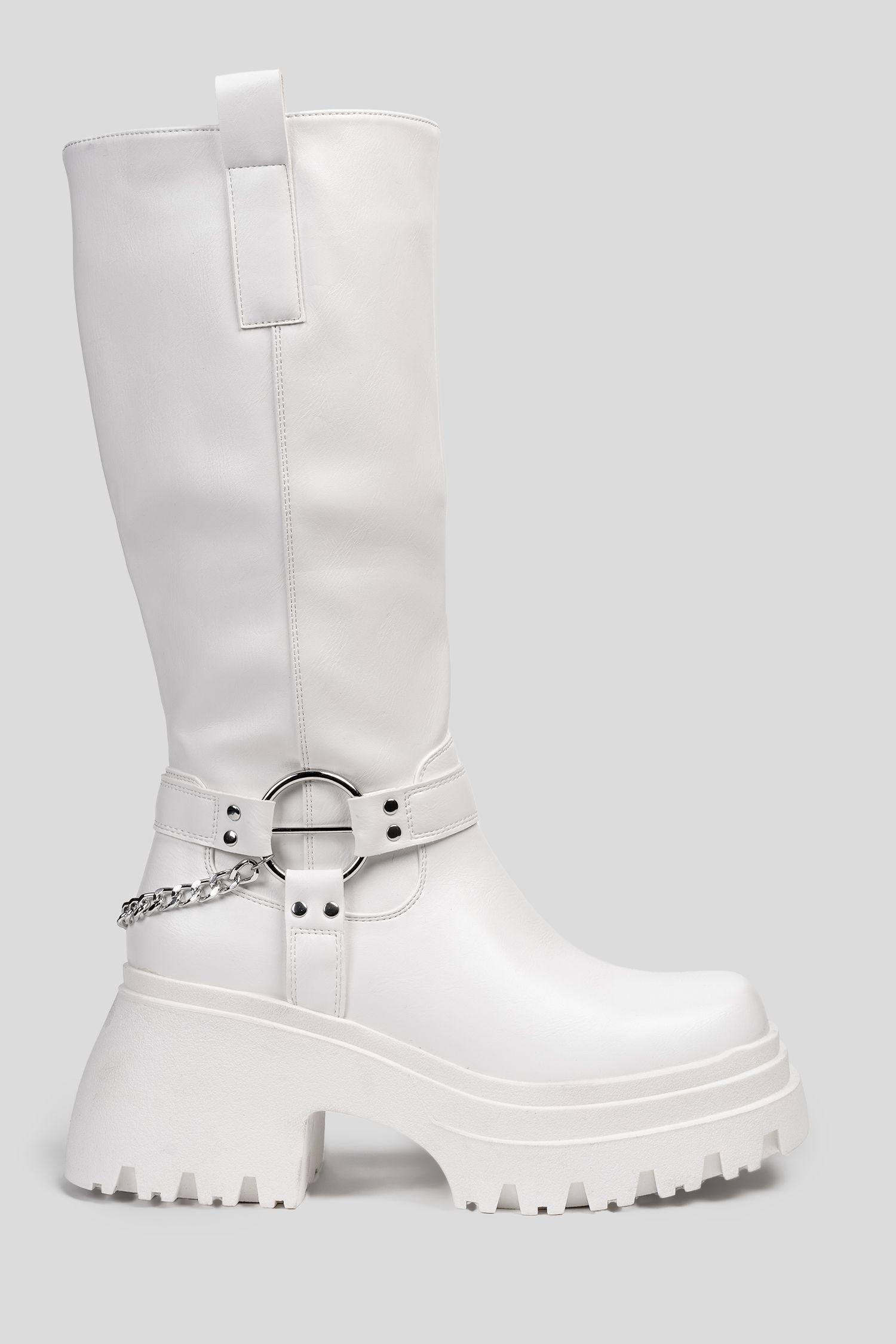 Bota Mujer Blanco Dawa Apóstol-0