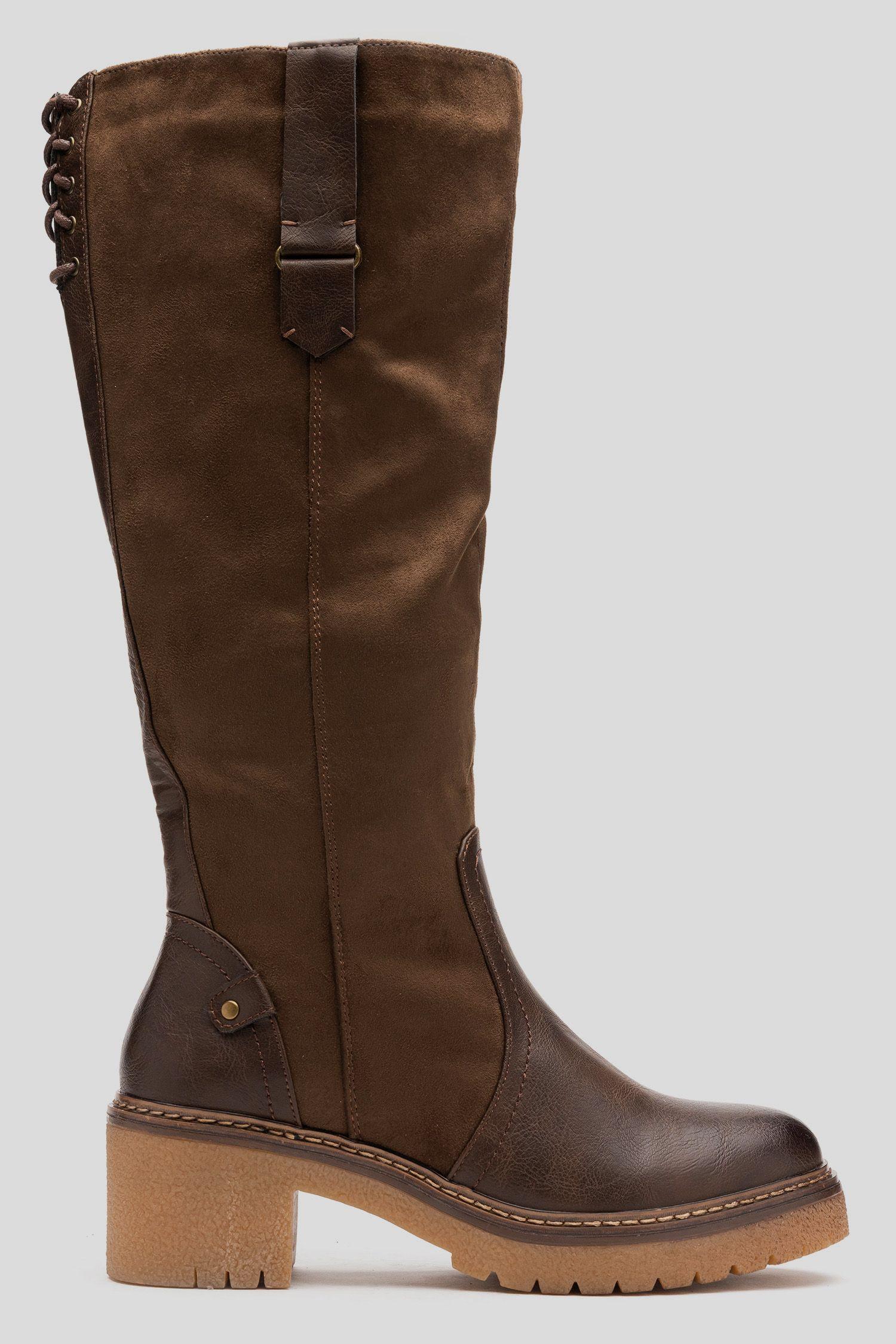 Bota Mujer Café Moro Gabi Thunder Blue-0