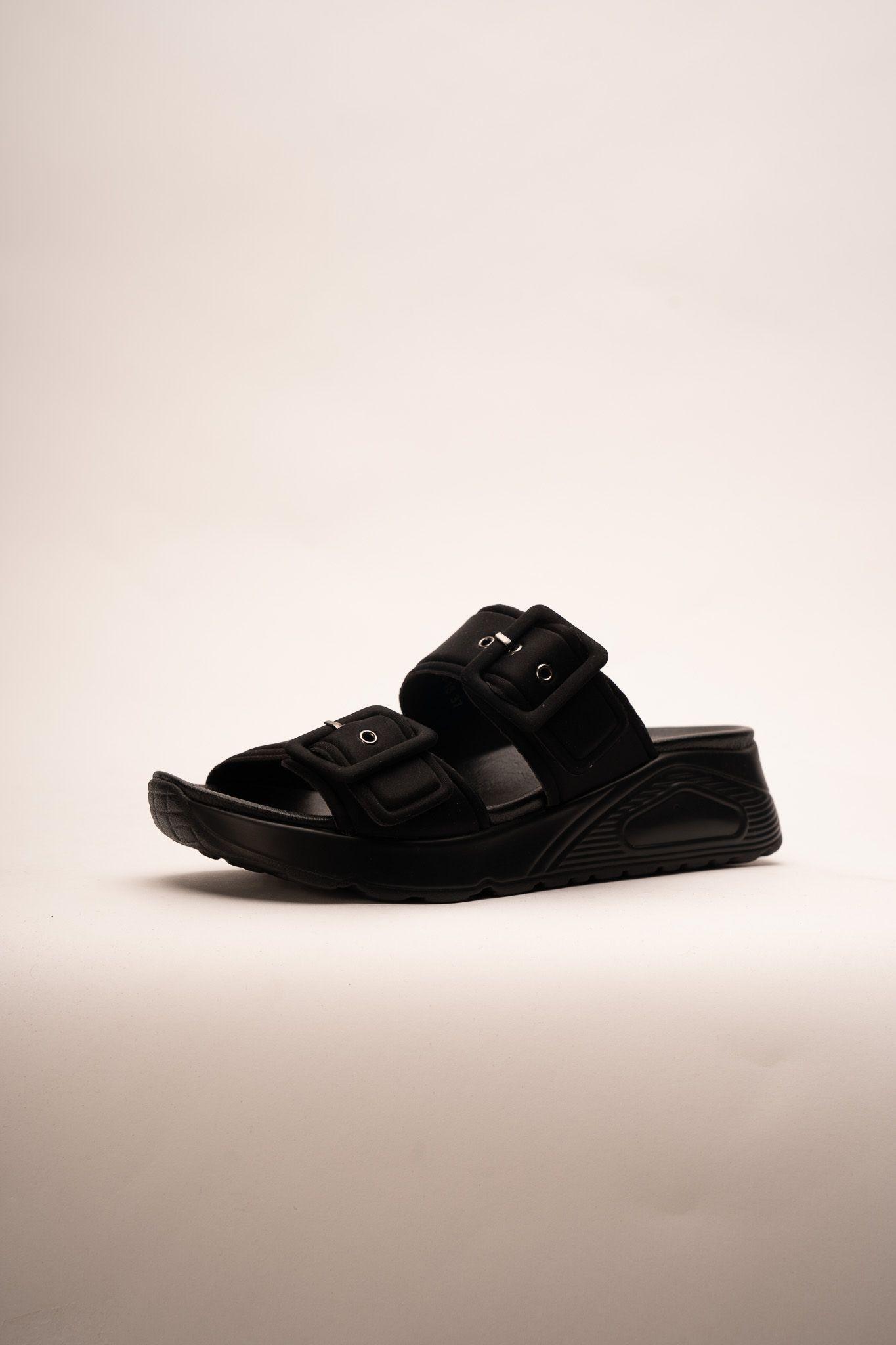 Sandalia Casual Mujer Negro Samah Chinitown-1