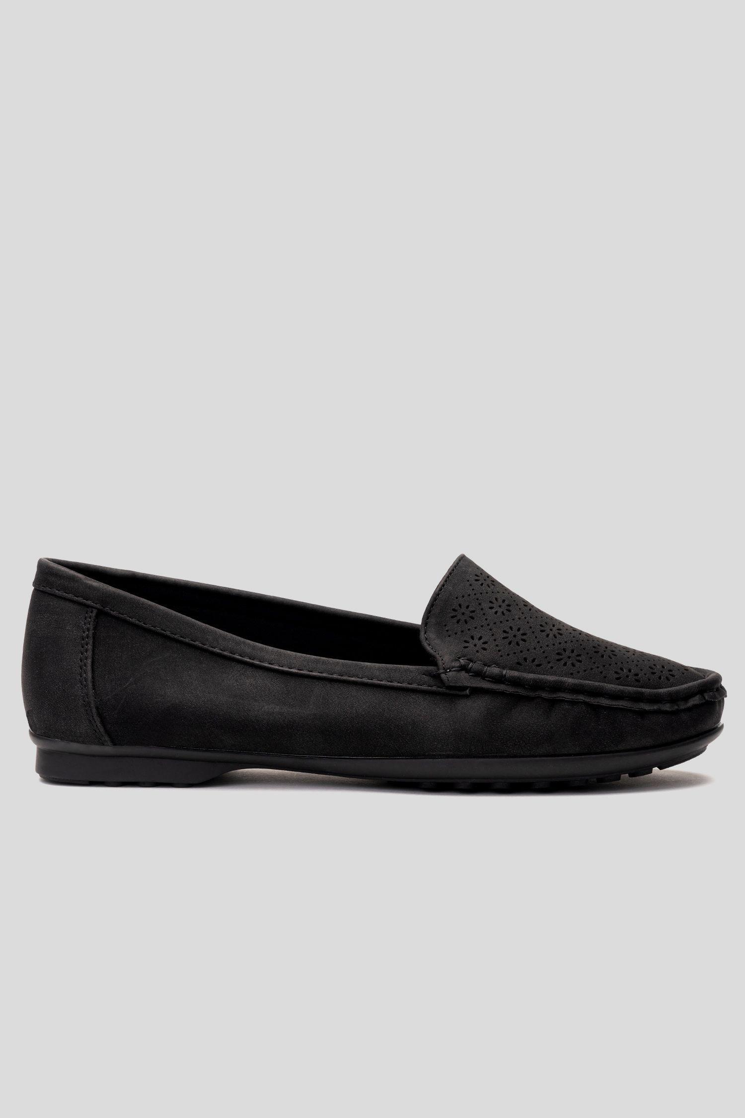 Mocasin Mujer Negro Beatrice Chancleta-0