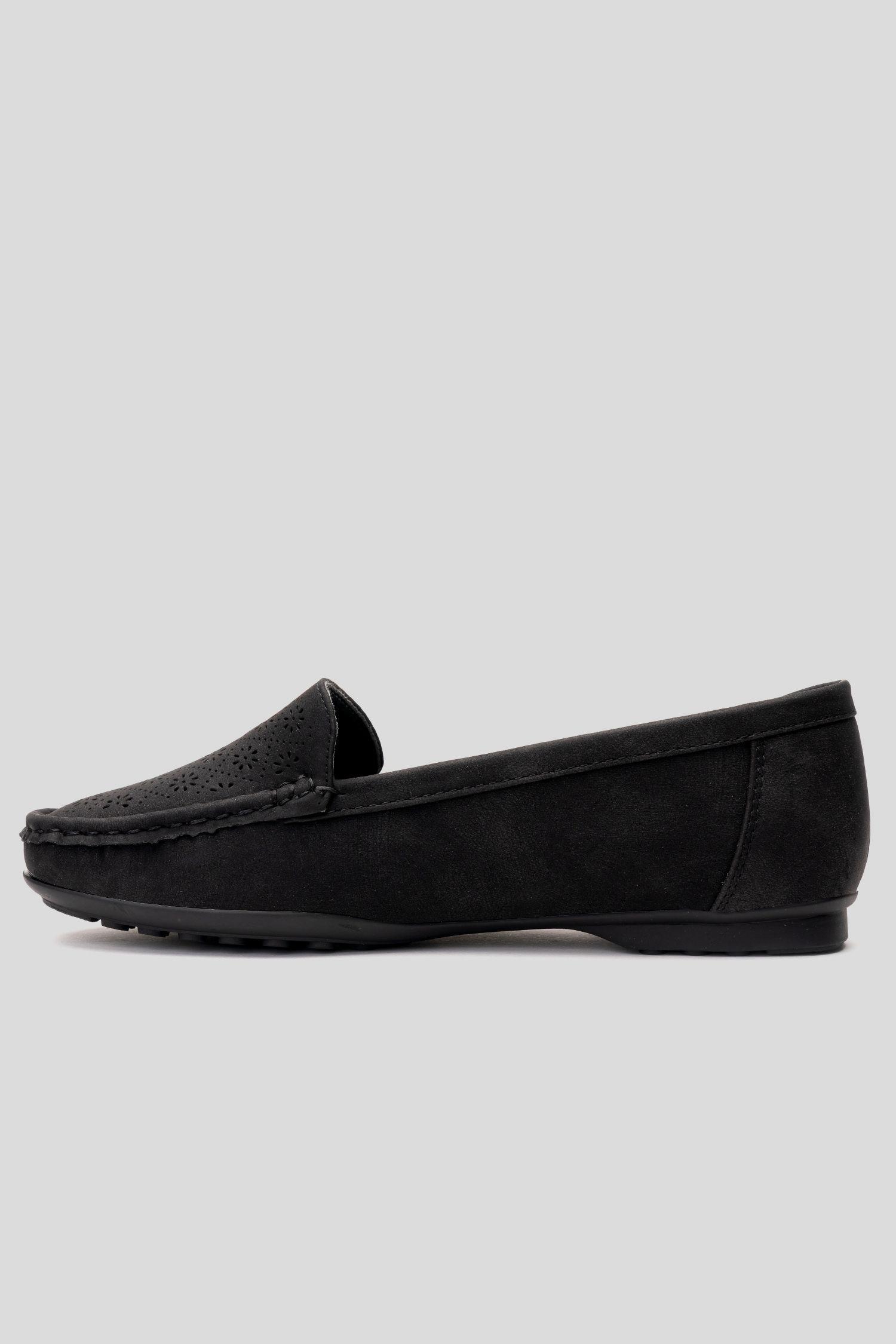 Mocasin Mujer Negro Beatrice Chancleta-1