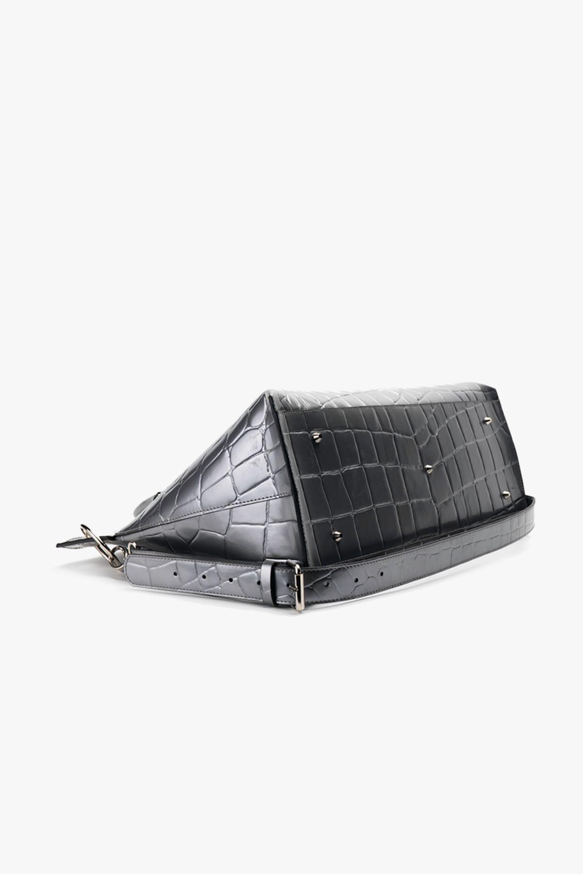 Bolso de Diseñador Plata Mosaico Landazuri-5