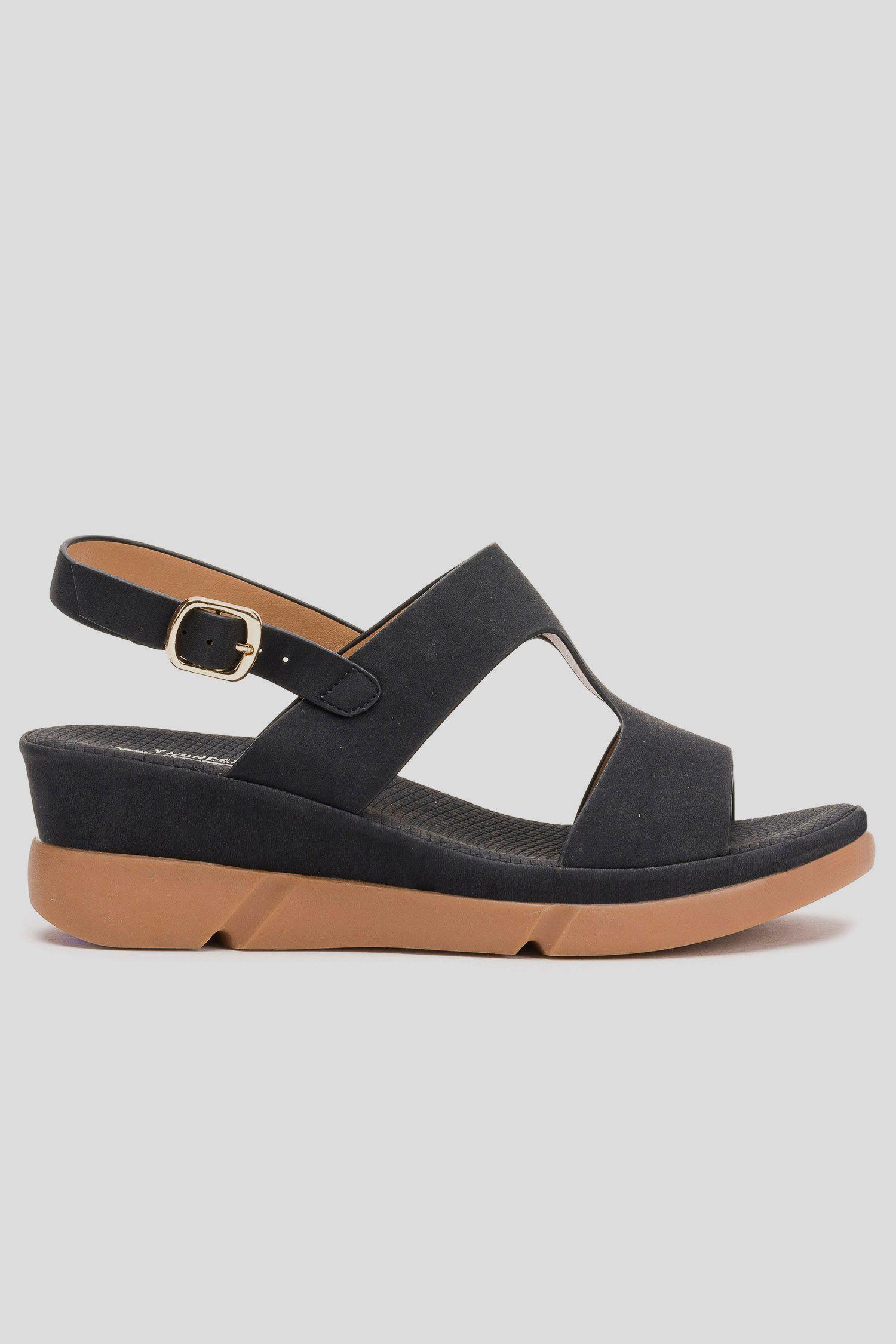 Sandalia Mujer Negro Zenda Chinitown-0