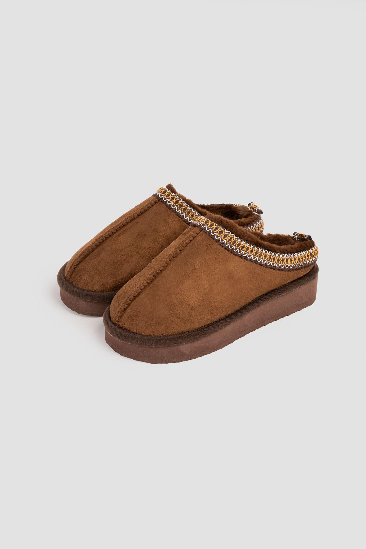 Pantufla Mujer Café Ayana Carbin-1