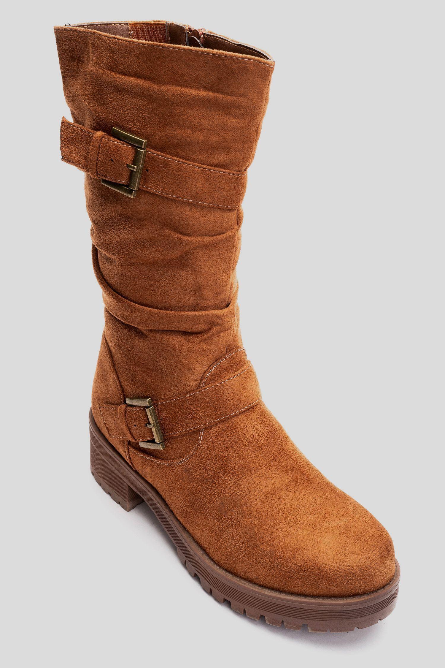 Bota Mujer Cafe Moro Menci Chancleta-2