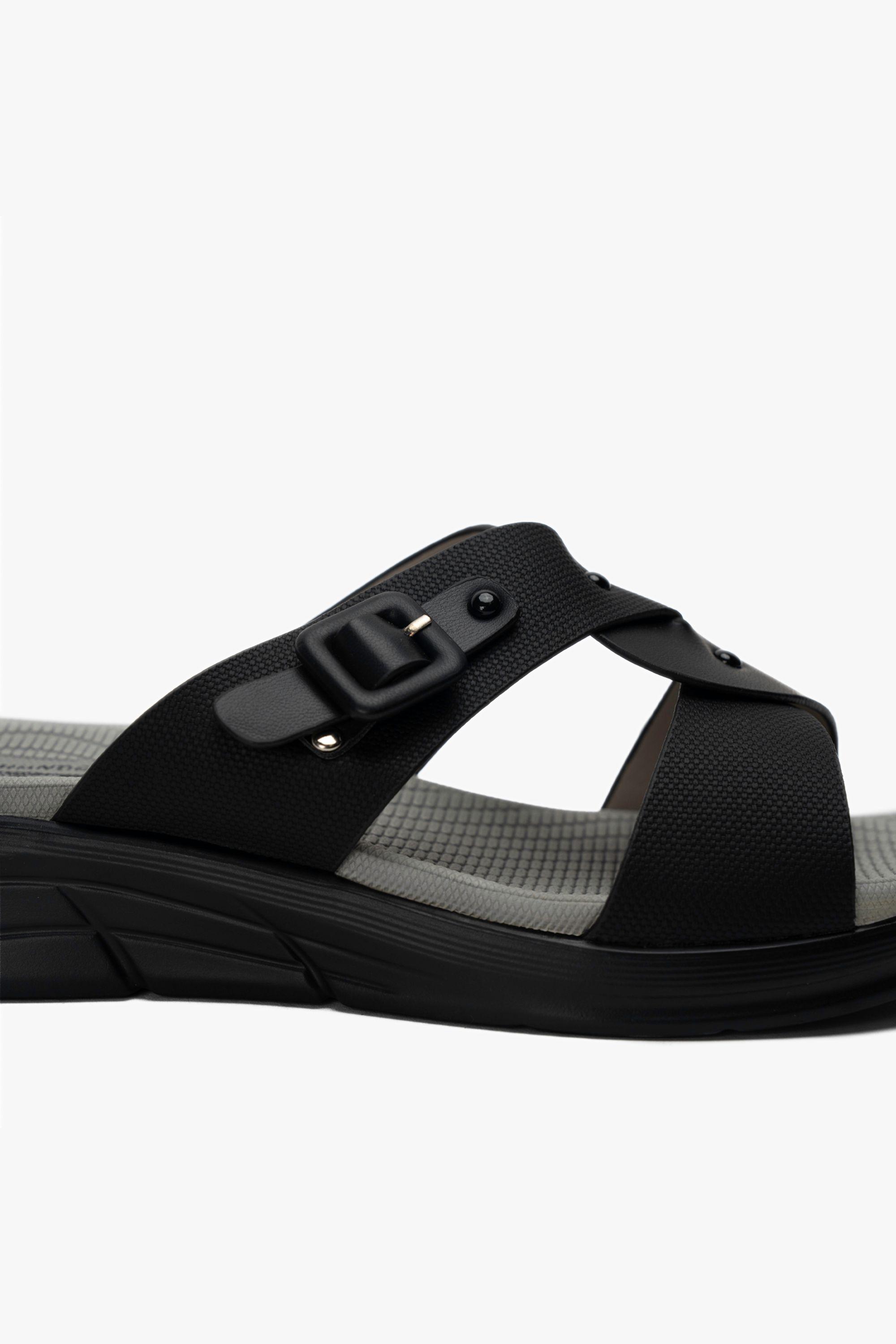 Sandalia Casual Mujer Negro Alison Chinitown-3