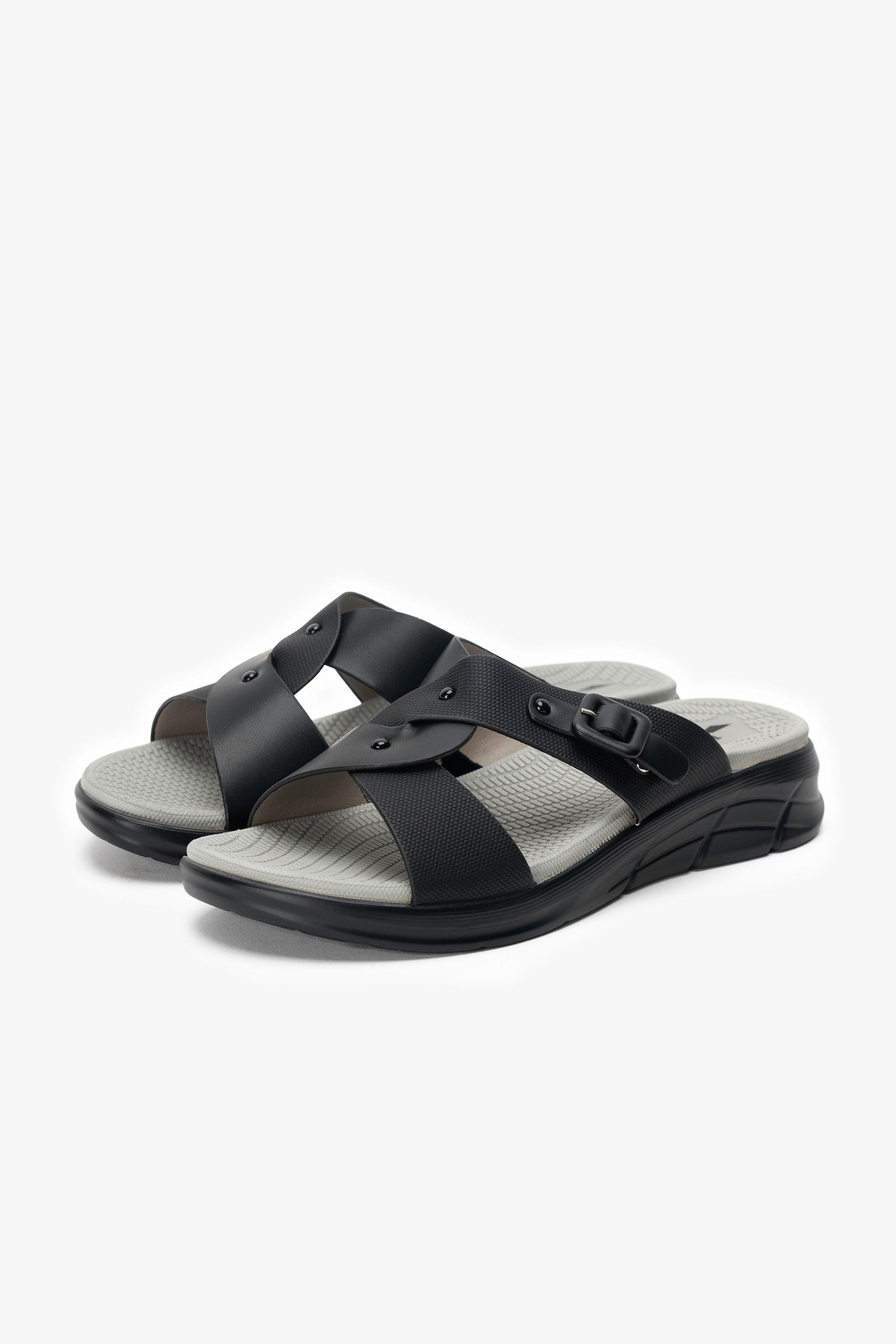 Sandalia Casual Mujer Negro Alison Chinitown-1