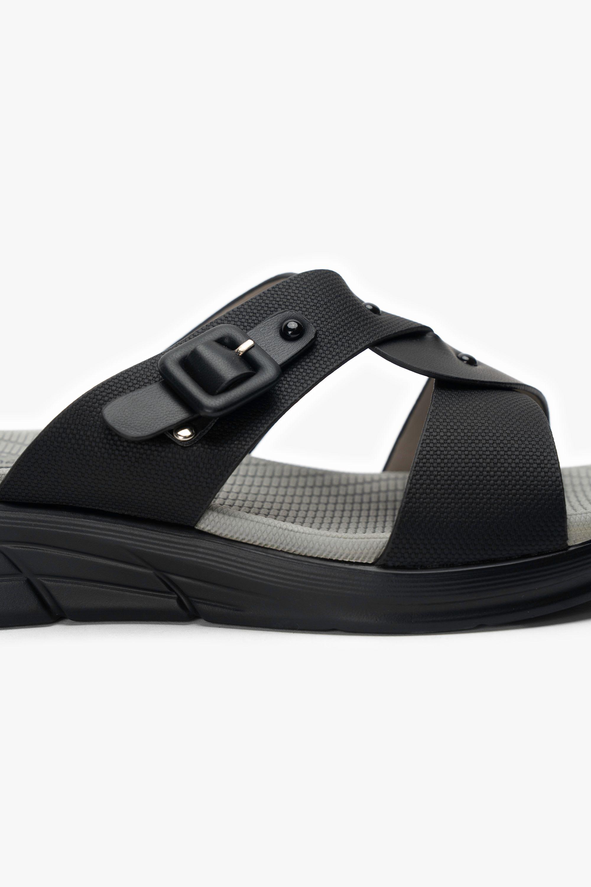 Sandalia Casual Mujer Negro Alison Chinitown-3