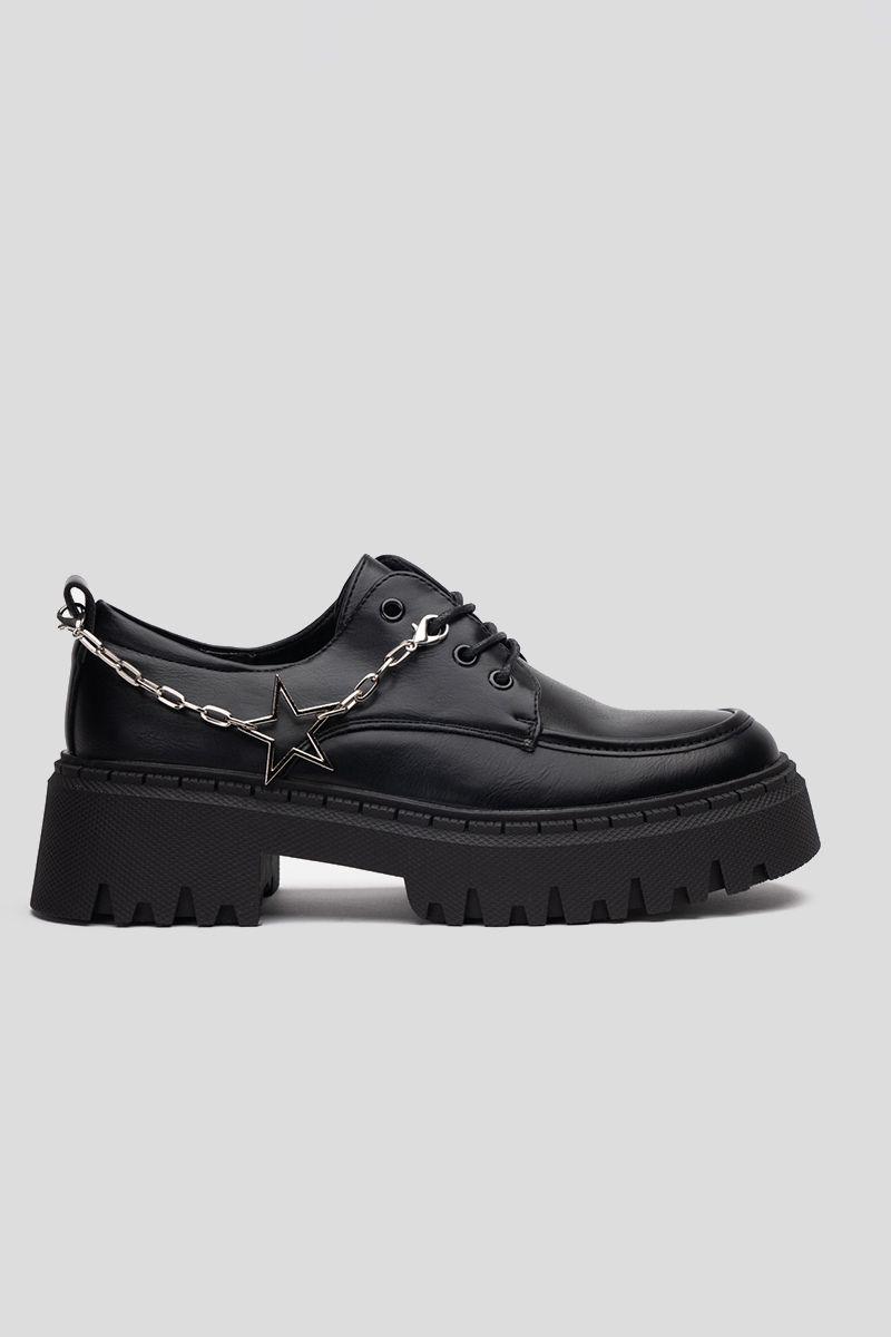 Zapato Mujer Negro Sarai Apóstol-0
