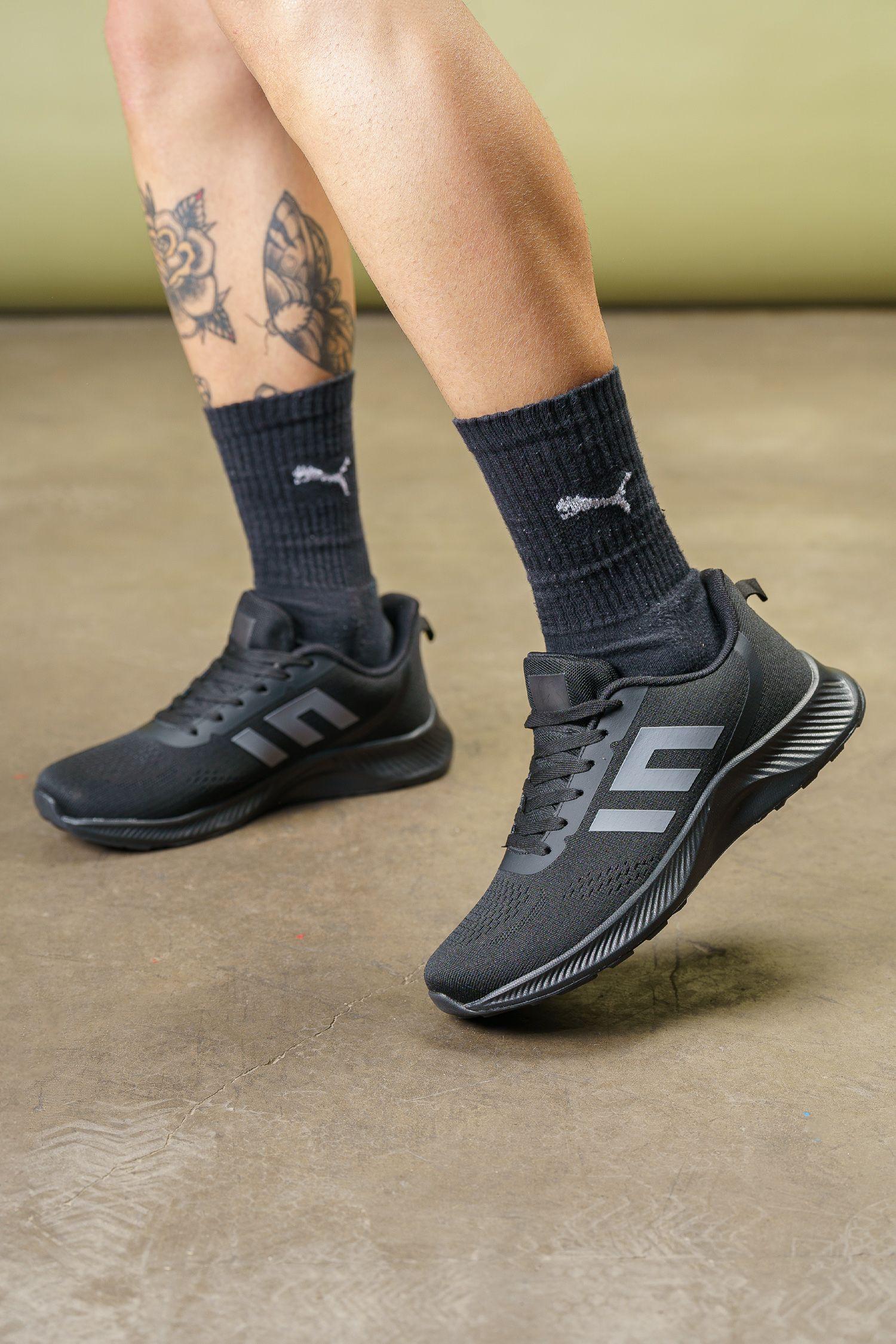 Zapatilla Hombre Negro Fang Apóstol-1