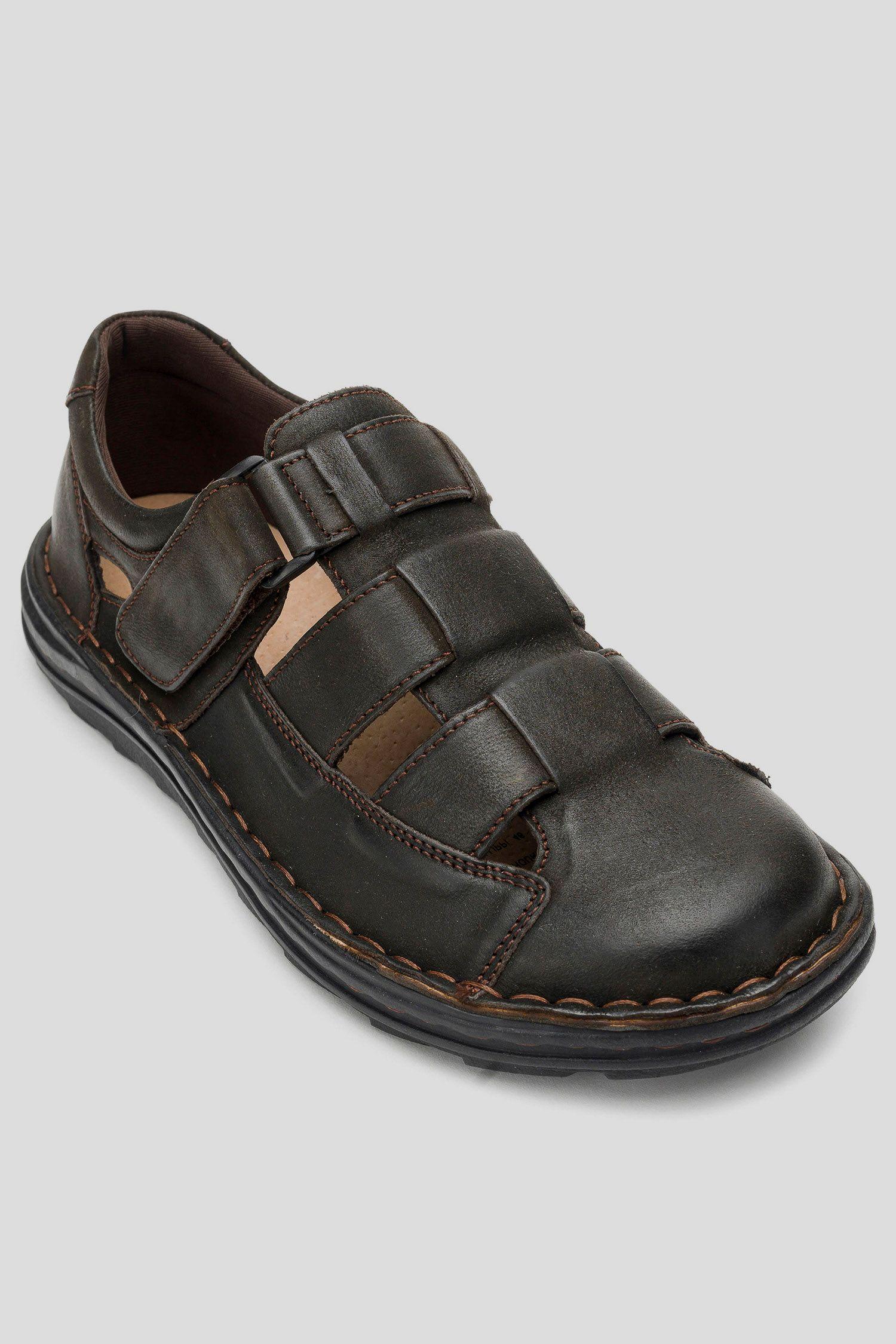 Sandalia Hombre Café Oscuro Mesner Thunder Blue-2