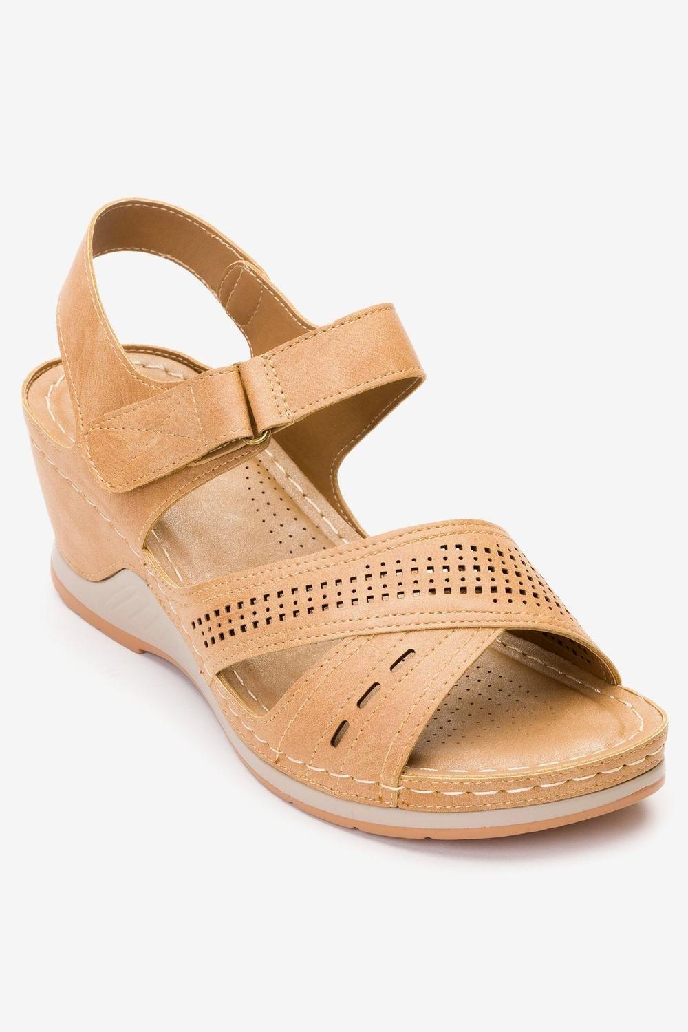 Sandalia Mujer Beige Milán Chancleta-2