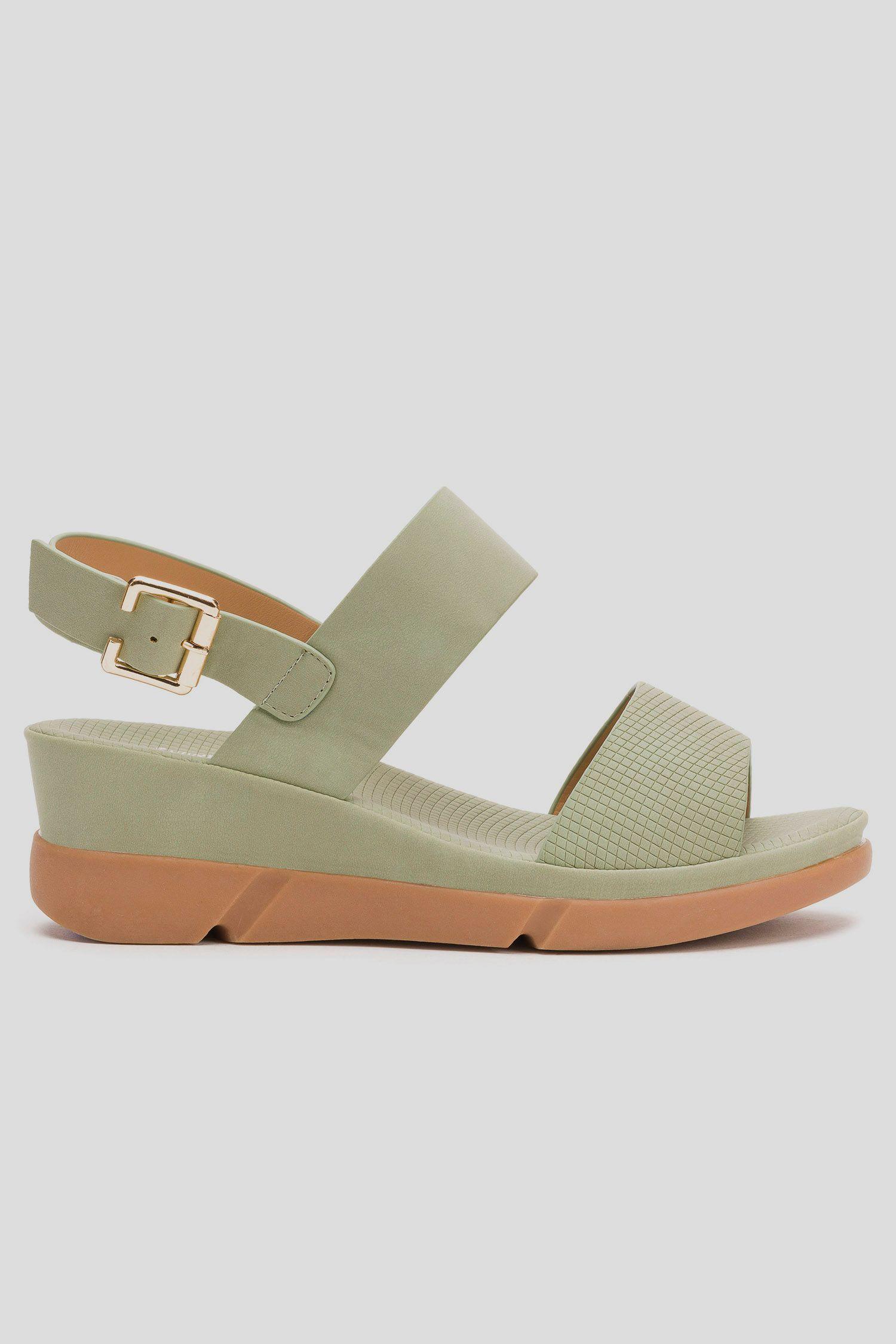Sandalia Mujer Verde Orazi Thunder Blue-0