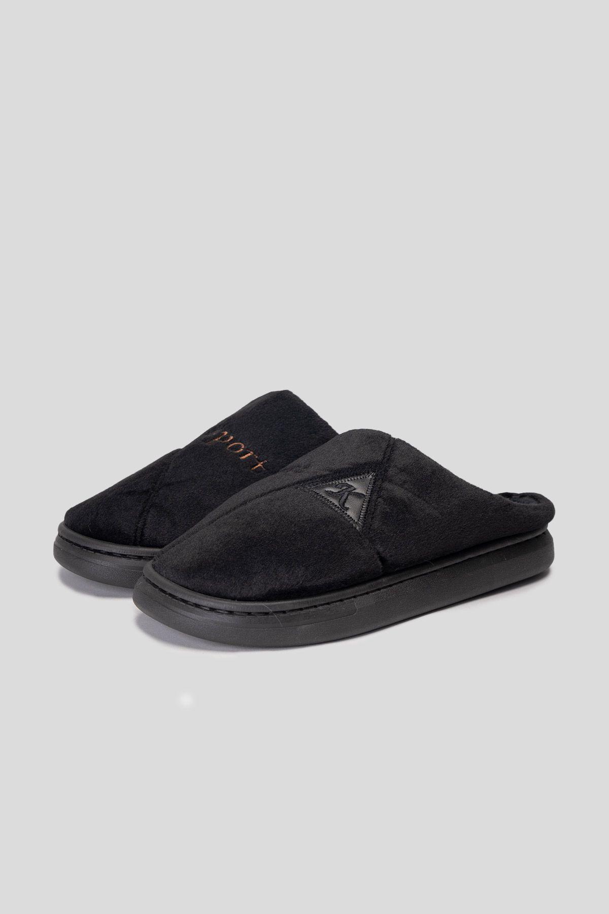 Pantufla Hombre Negro Masego Chinitown-2
