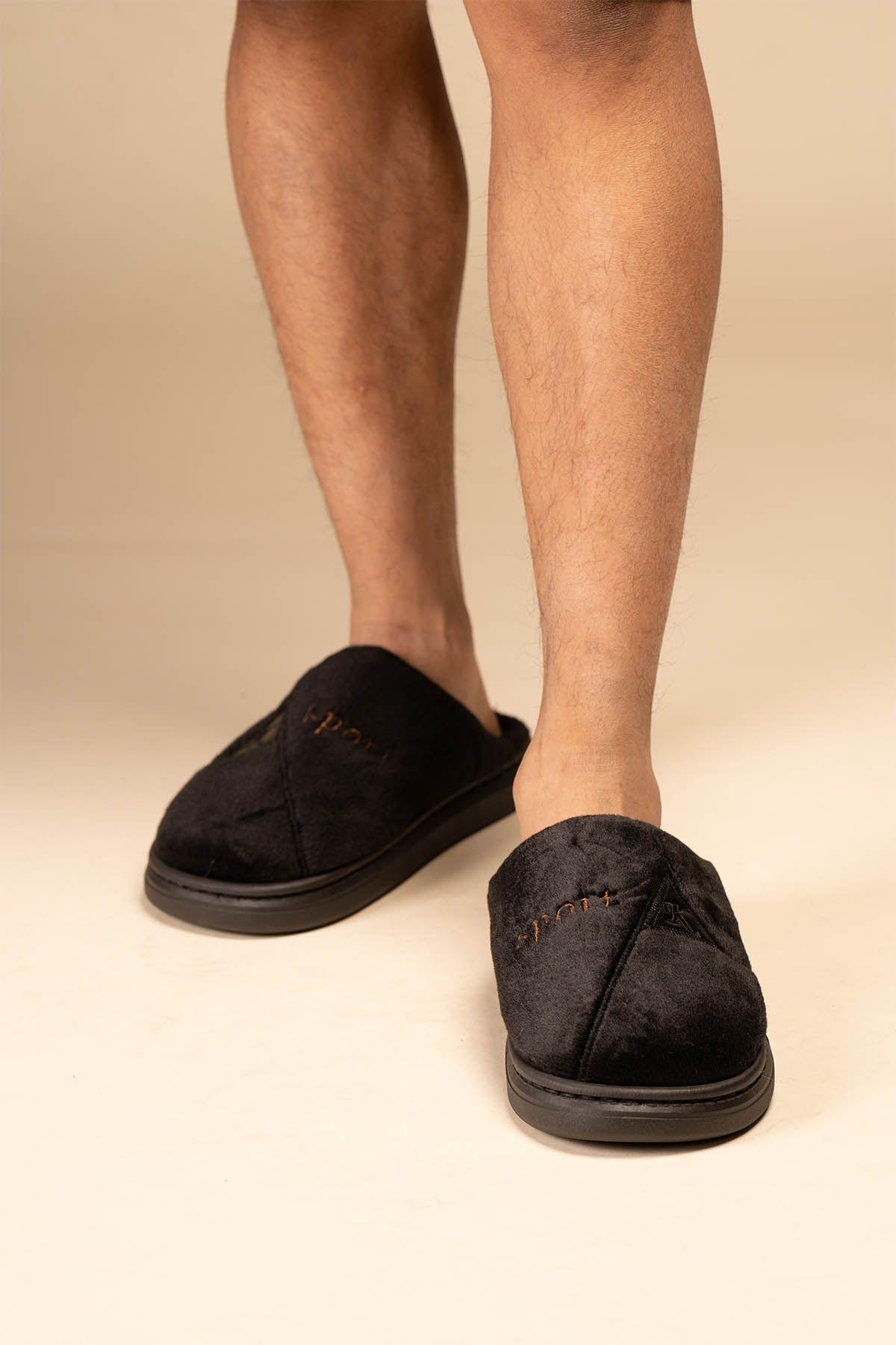 Pantufla Hombre Negro Masego Chinitown-4
