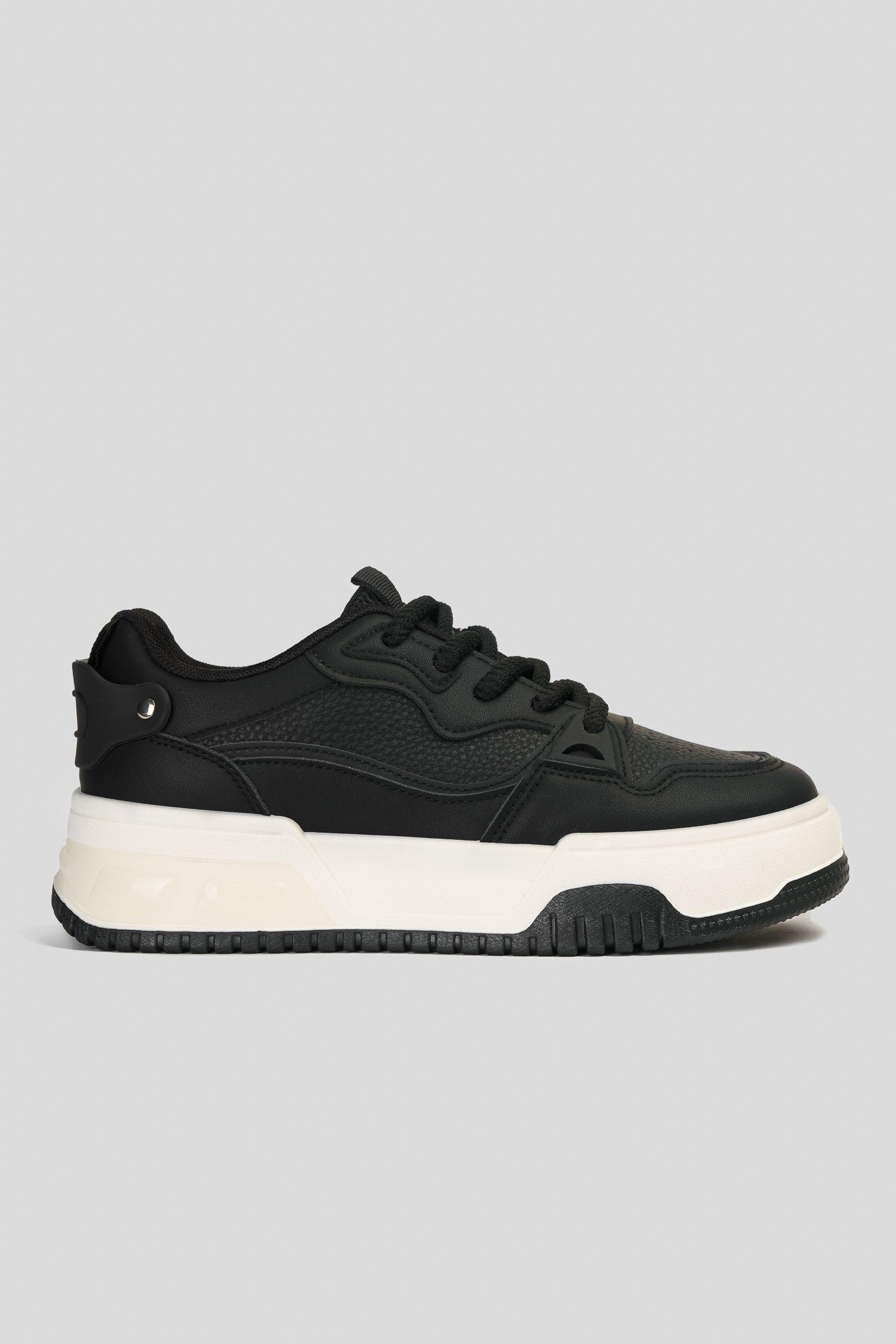 Zapatilla Mujer Negro Sanura Chinitown-0