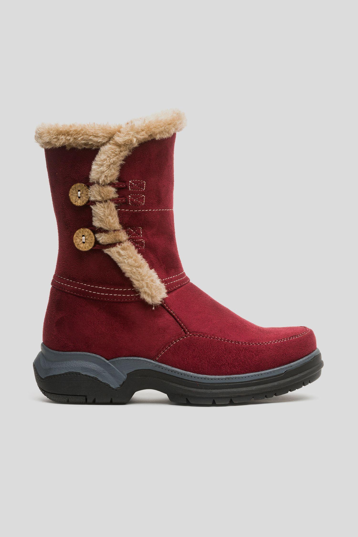 Bota Mujer Burdeo Oliva Chancleta-0