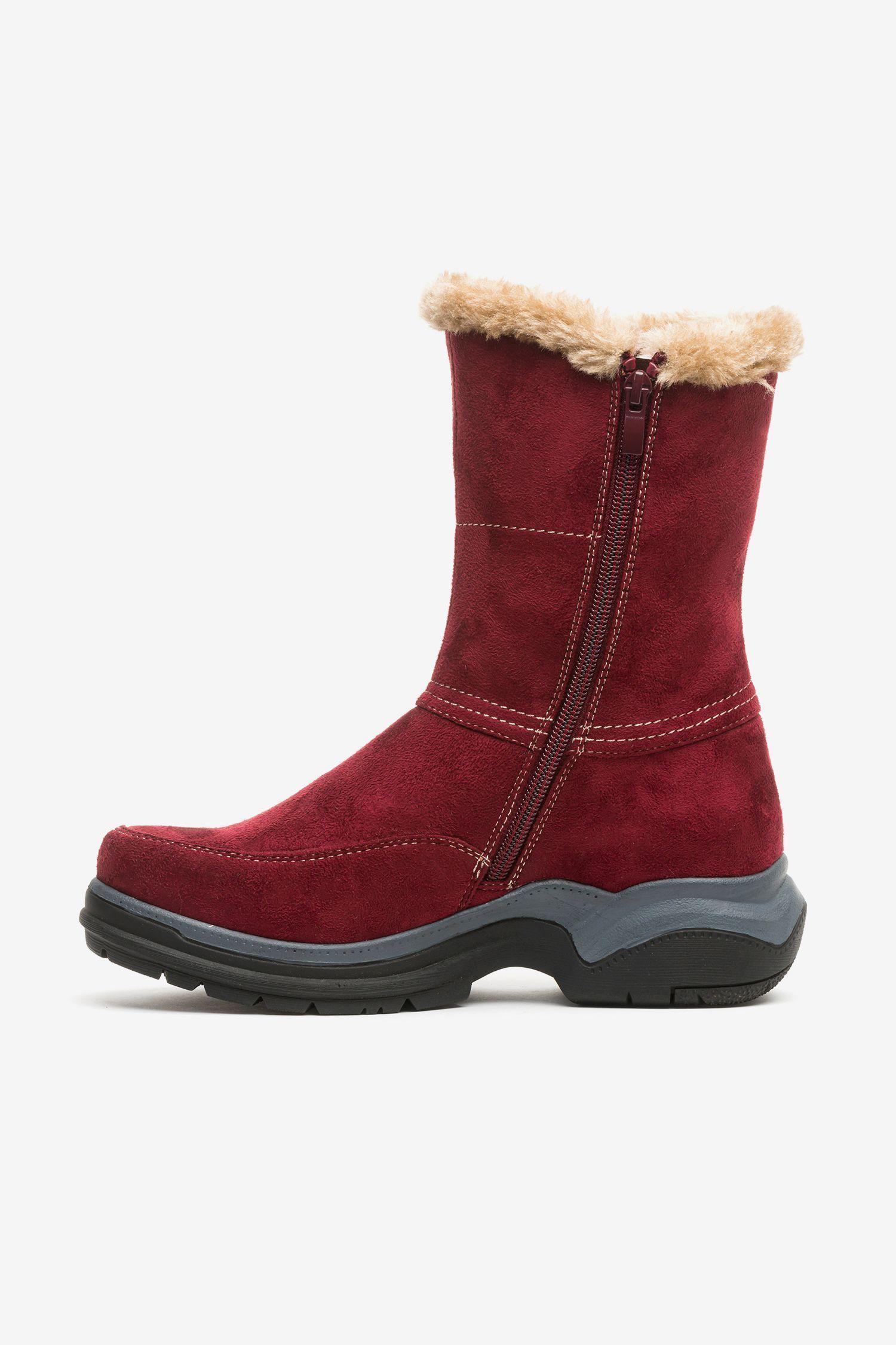 Bota Mujer Burdeo Oliva Chancleta-1