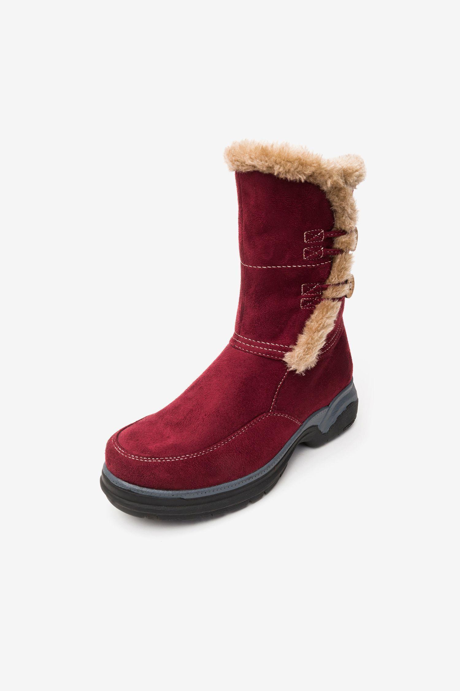 Bota Mujer Burdeo Oliva Chancleta-3