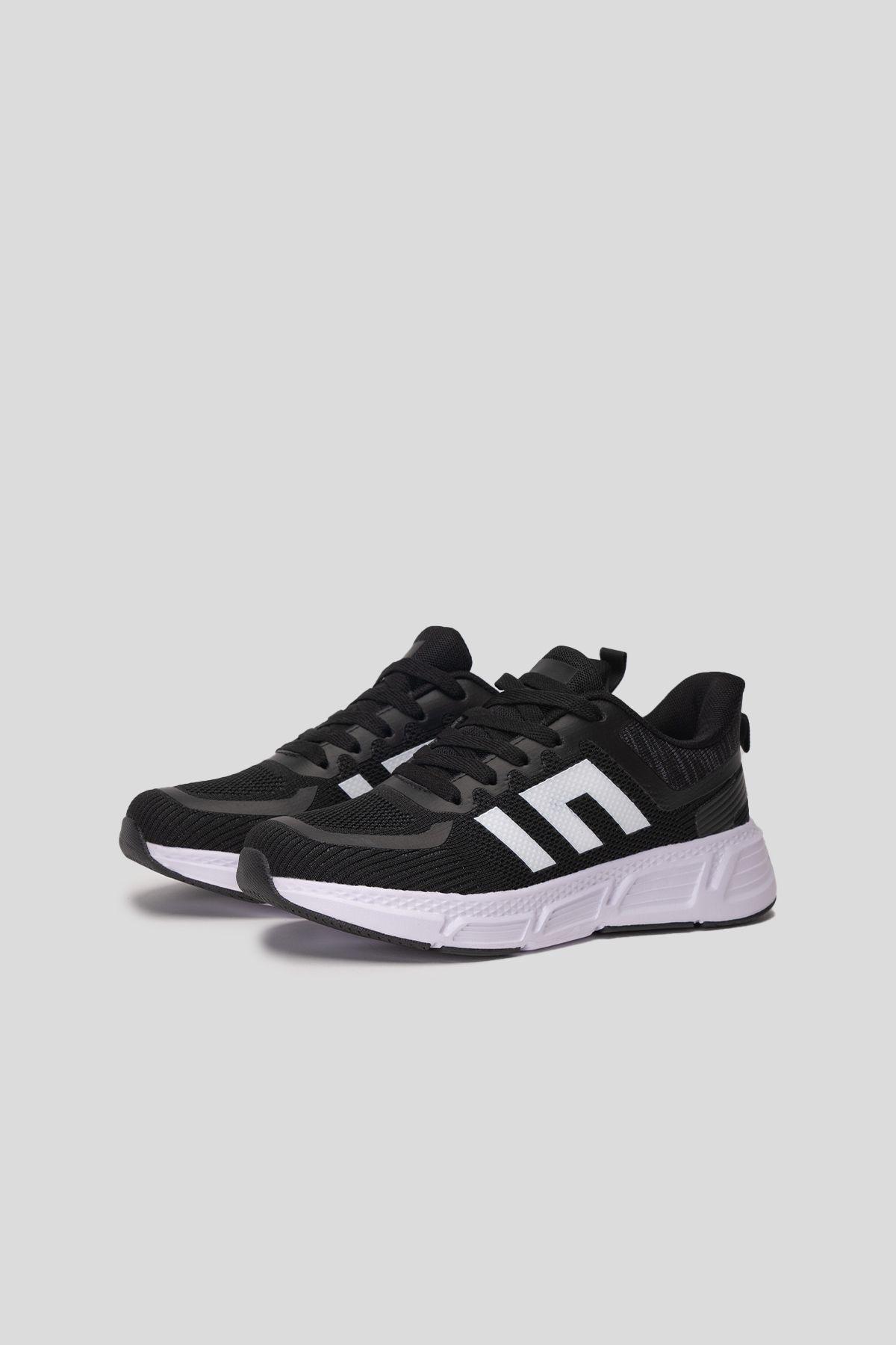 Zapatilla Deportiva Mujer Negro blanco Blake Chinitown-2