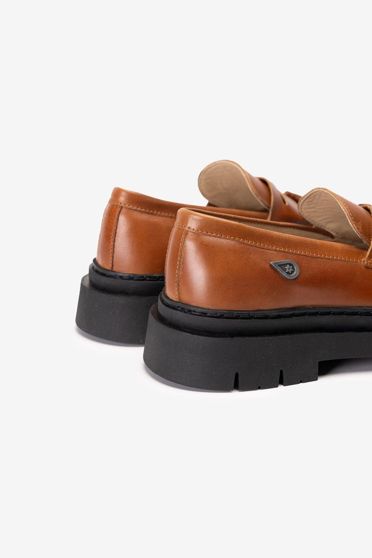 Mocasín Cuero Mediterráneo Café Landazuri-4