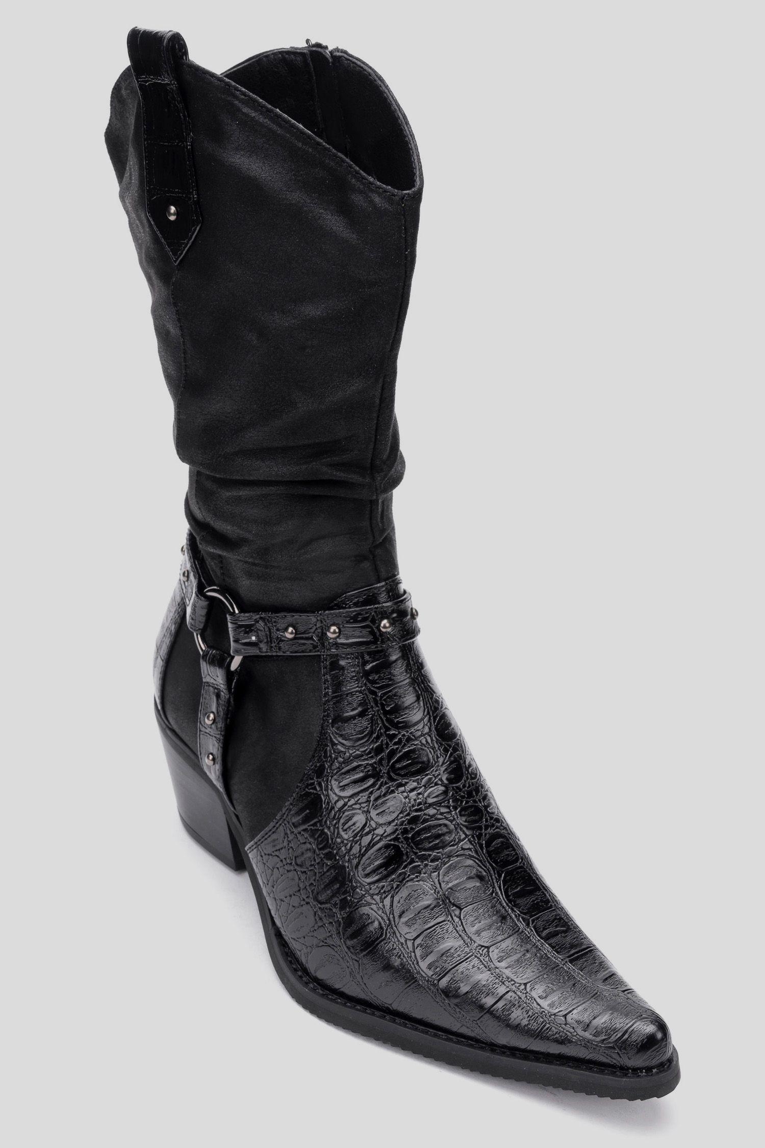 Bota Mujer Negro Maritt Thunder Blue-2