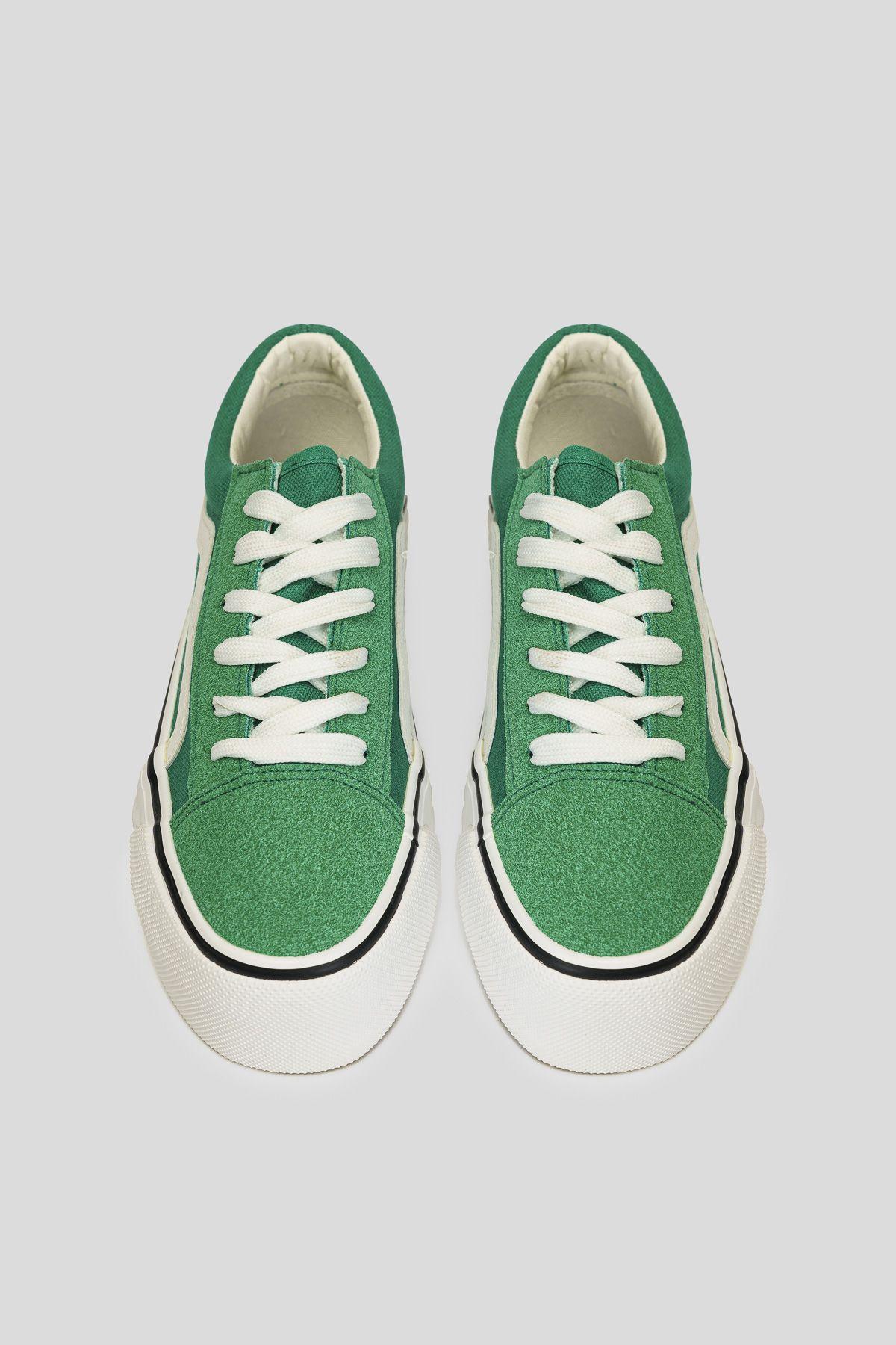 Zapatilla Mujer Verde Lourdes Boteli-3