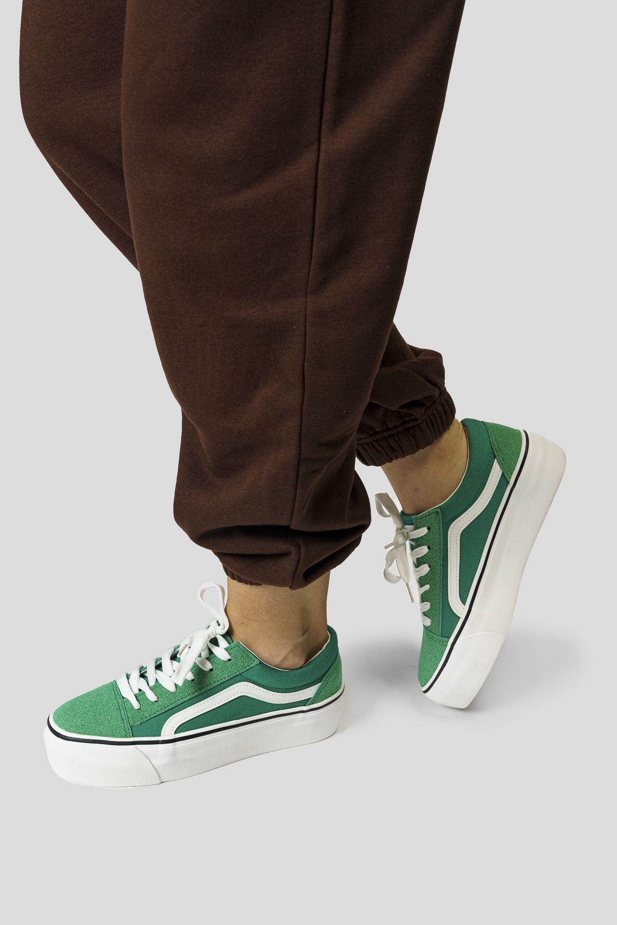 Zapatilla Mujer Verde Lourdes Boteli-0