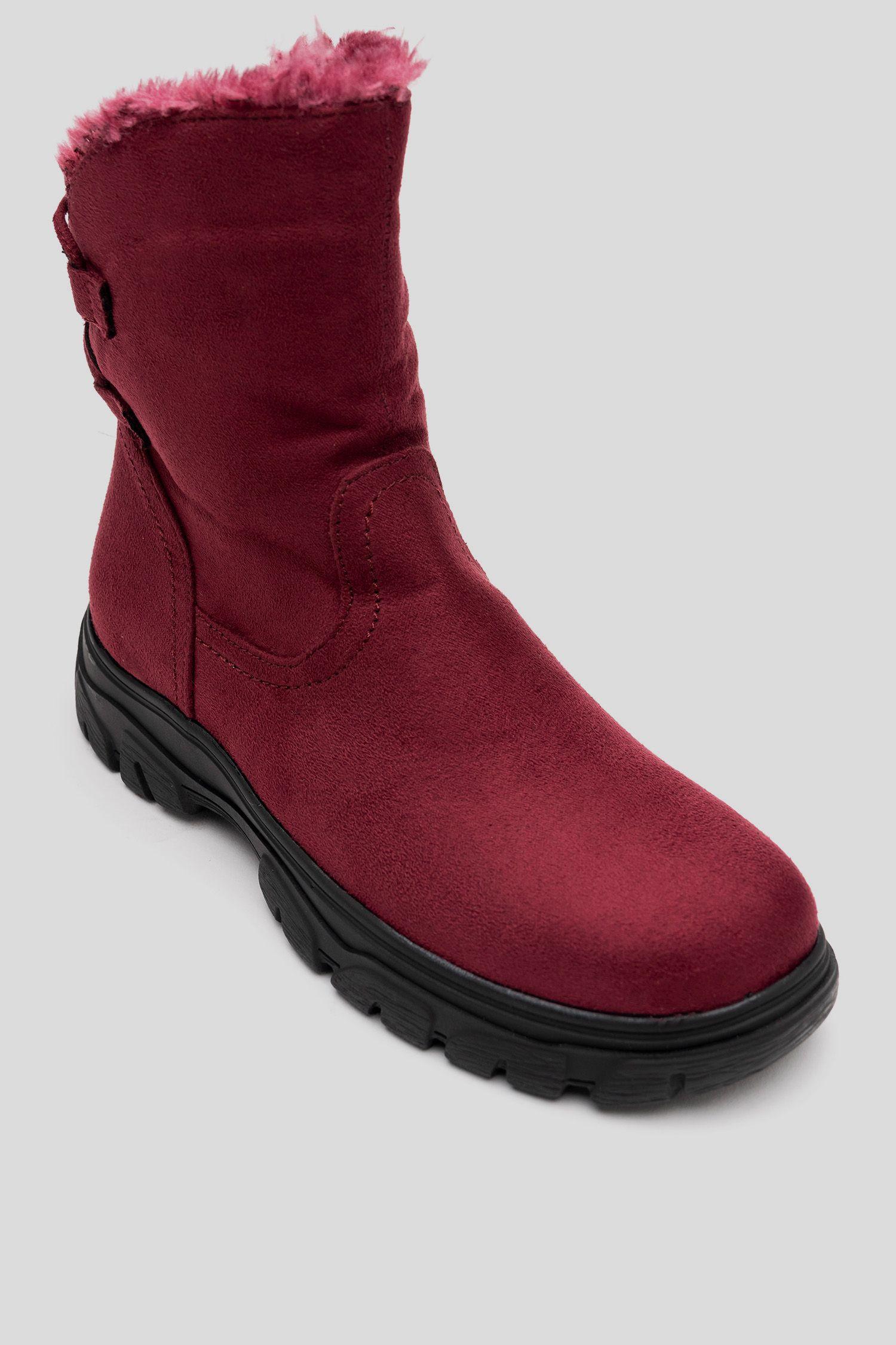 Bota Mujer Burdeo Raizel Chinitown-2