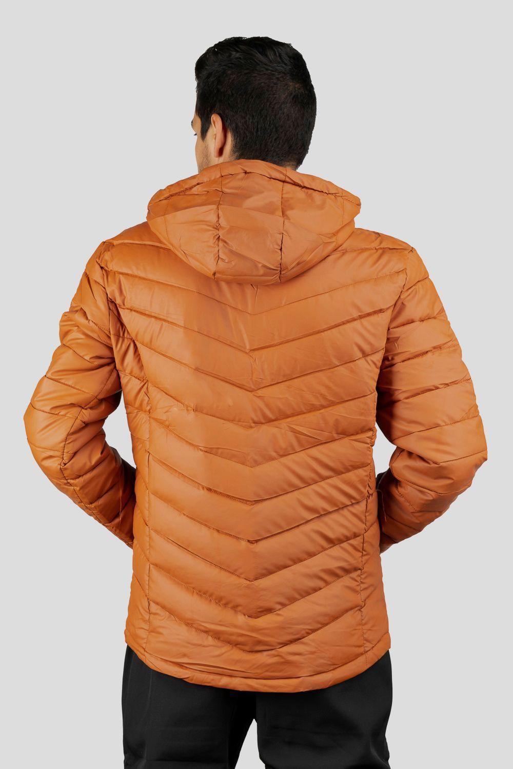 Parka Termica Outdoor Elbrus Hombre Naranjo Blue Mountain-2