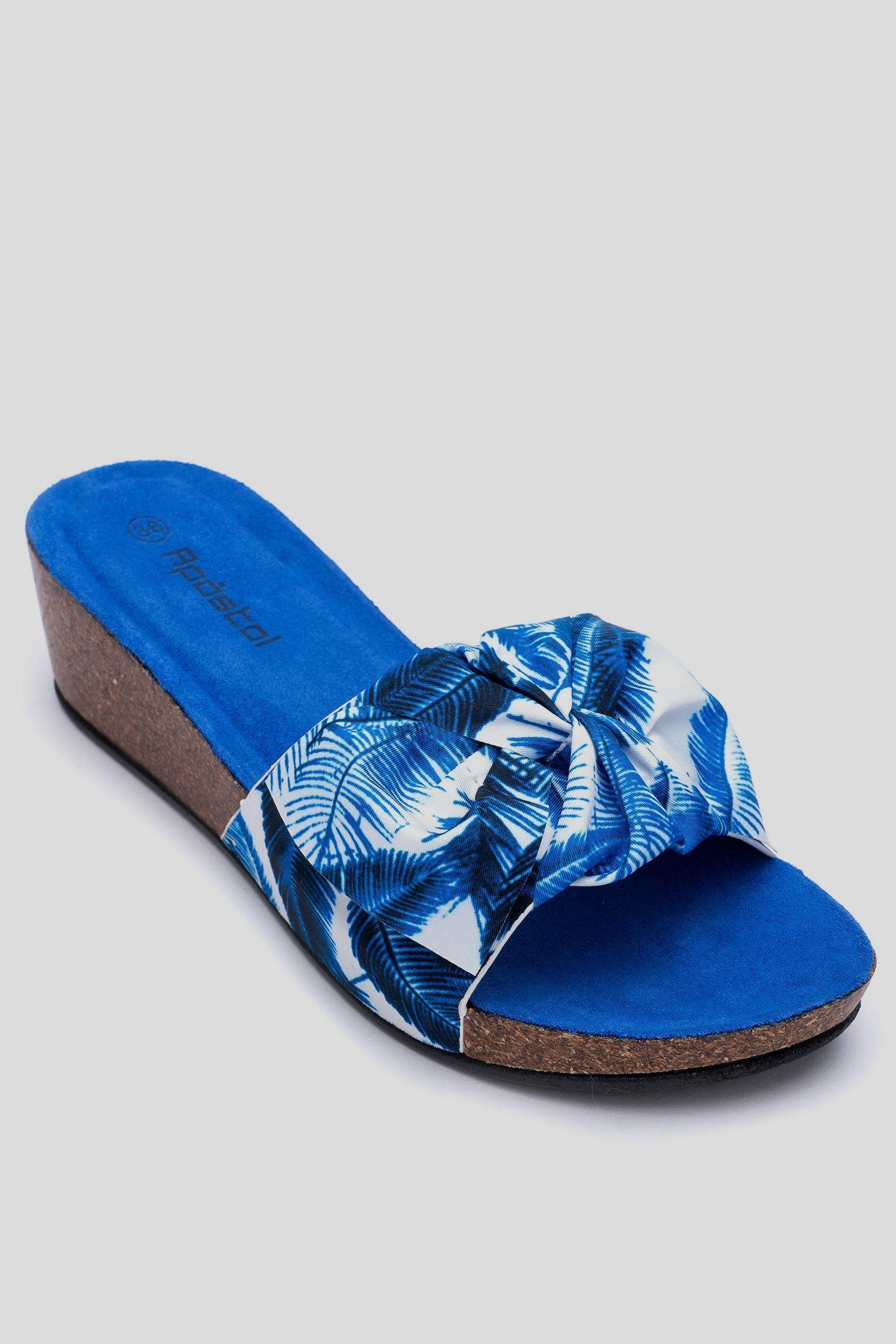 Sandalia Mujer Azul Meik Apóstol-2