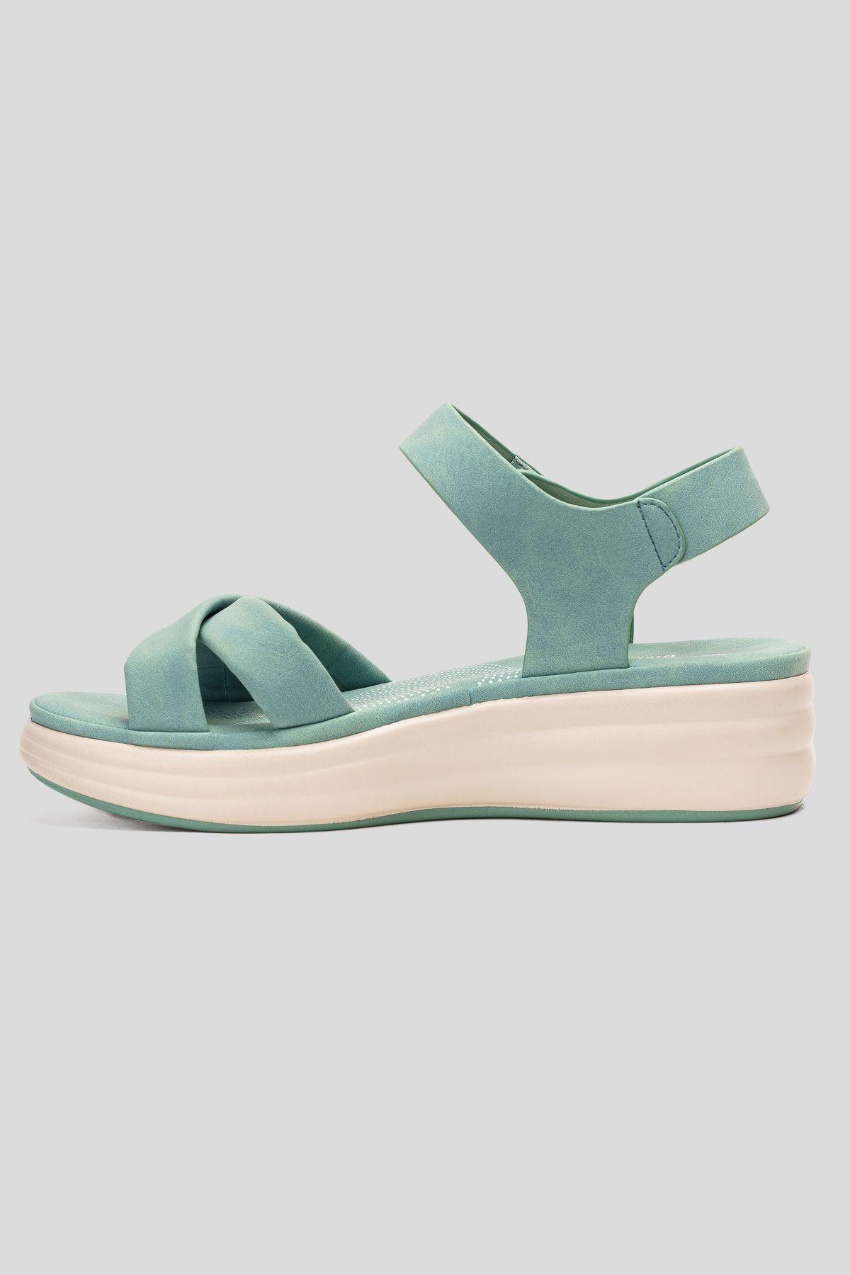 Sandalia Mujer Verde Marlene Thunder Blue-1