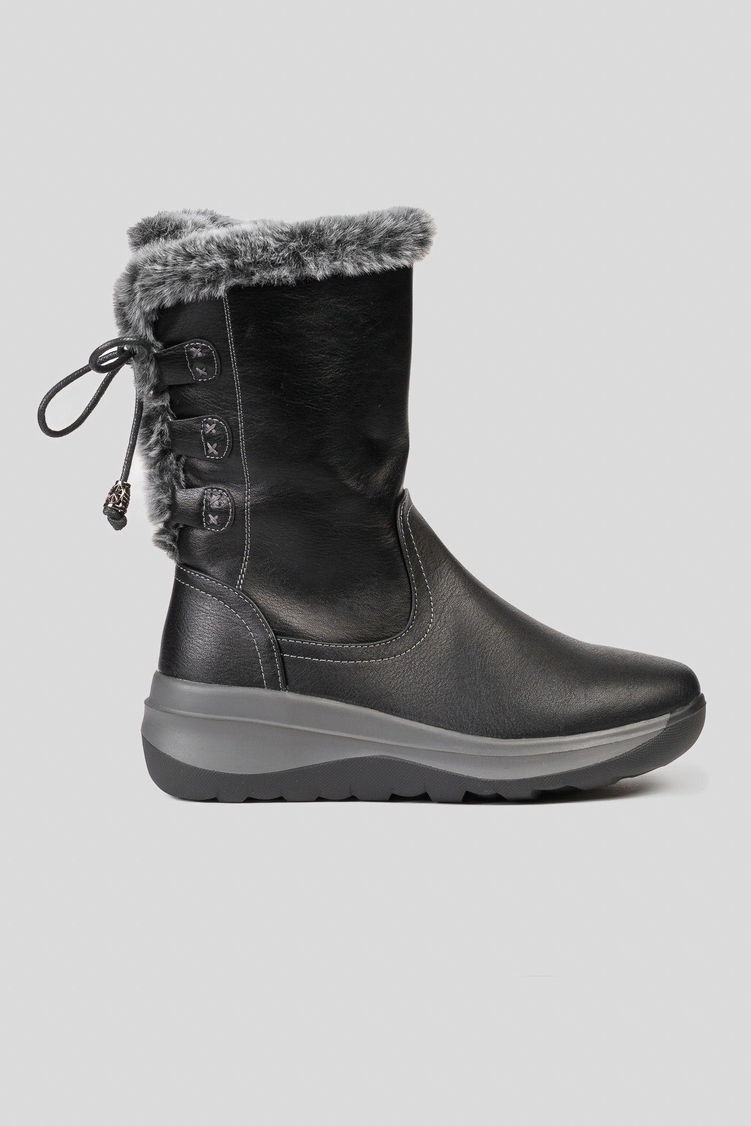 Bota Mujer Negro Zaria Thunder Blue-0