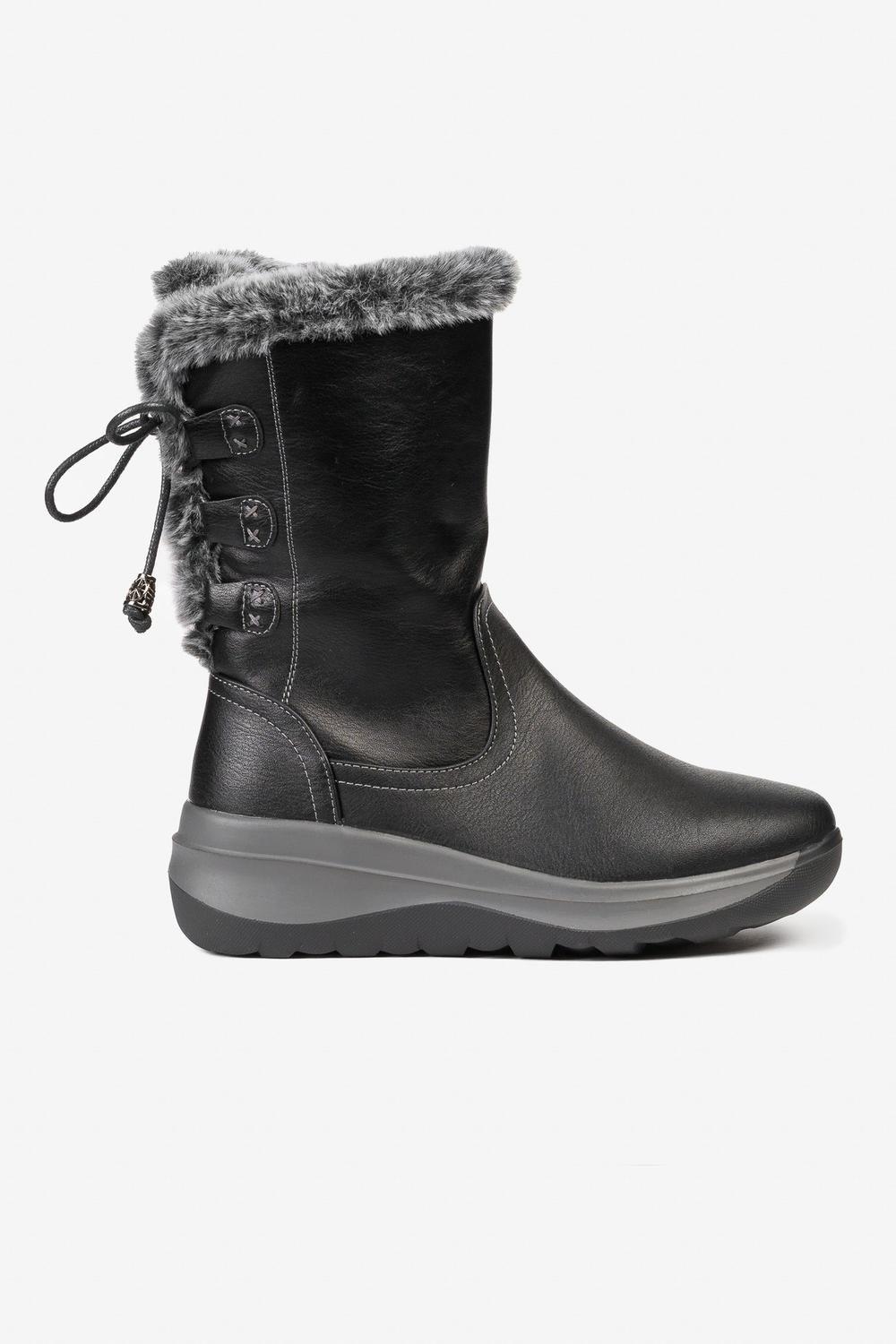 Bota Mujer Negro Zaria Thunder Blue-0
