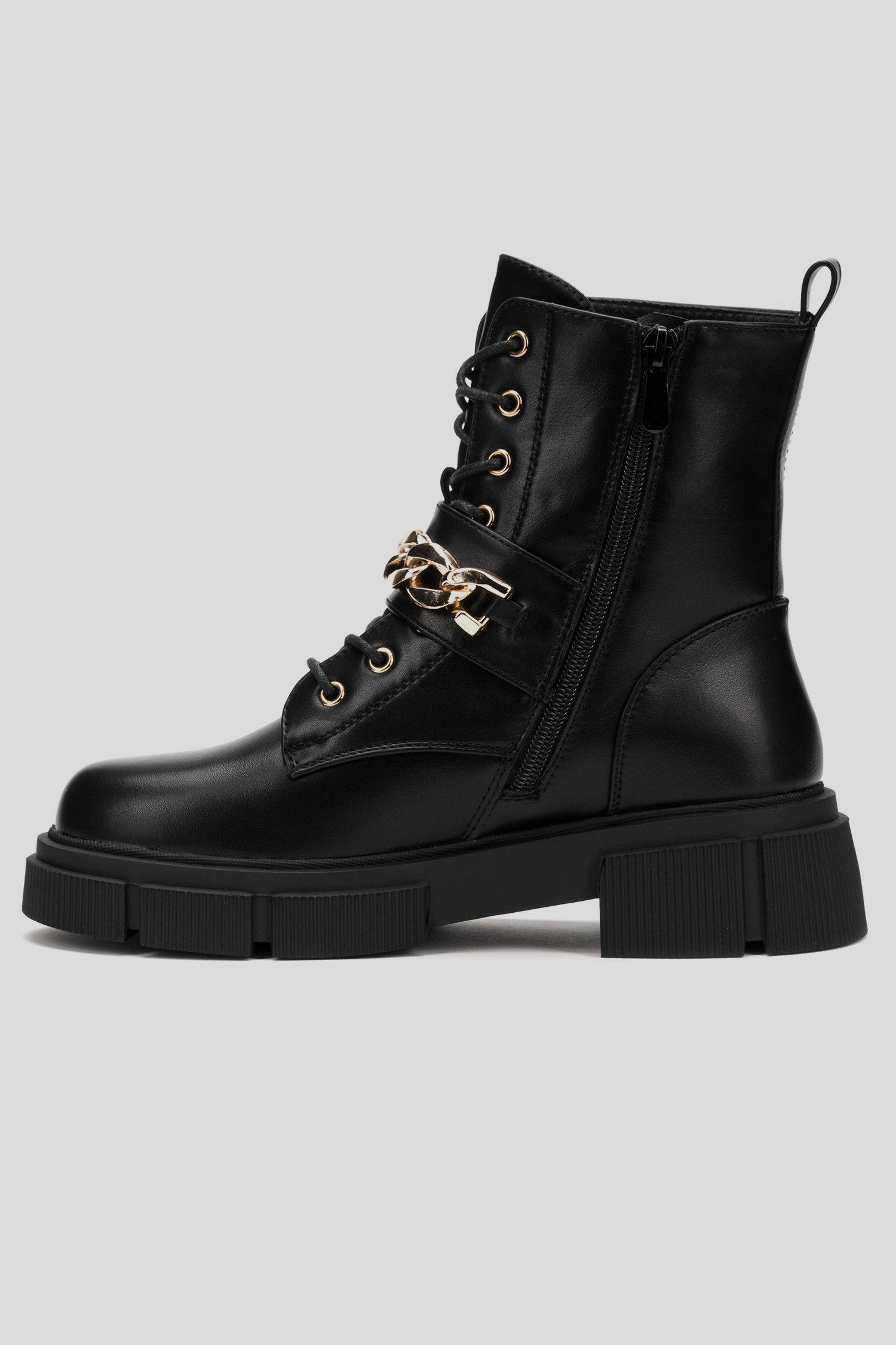 Bota Mujer Negro String Carbin-1