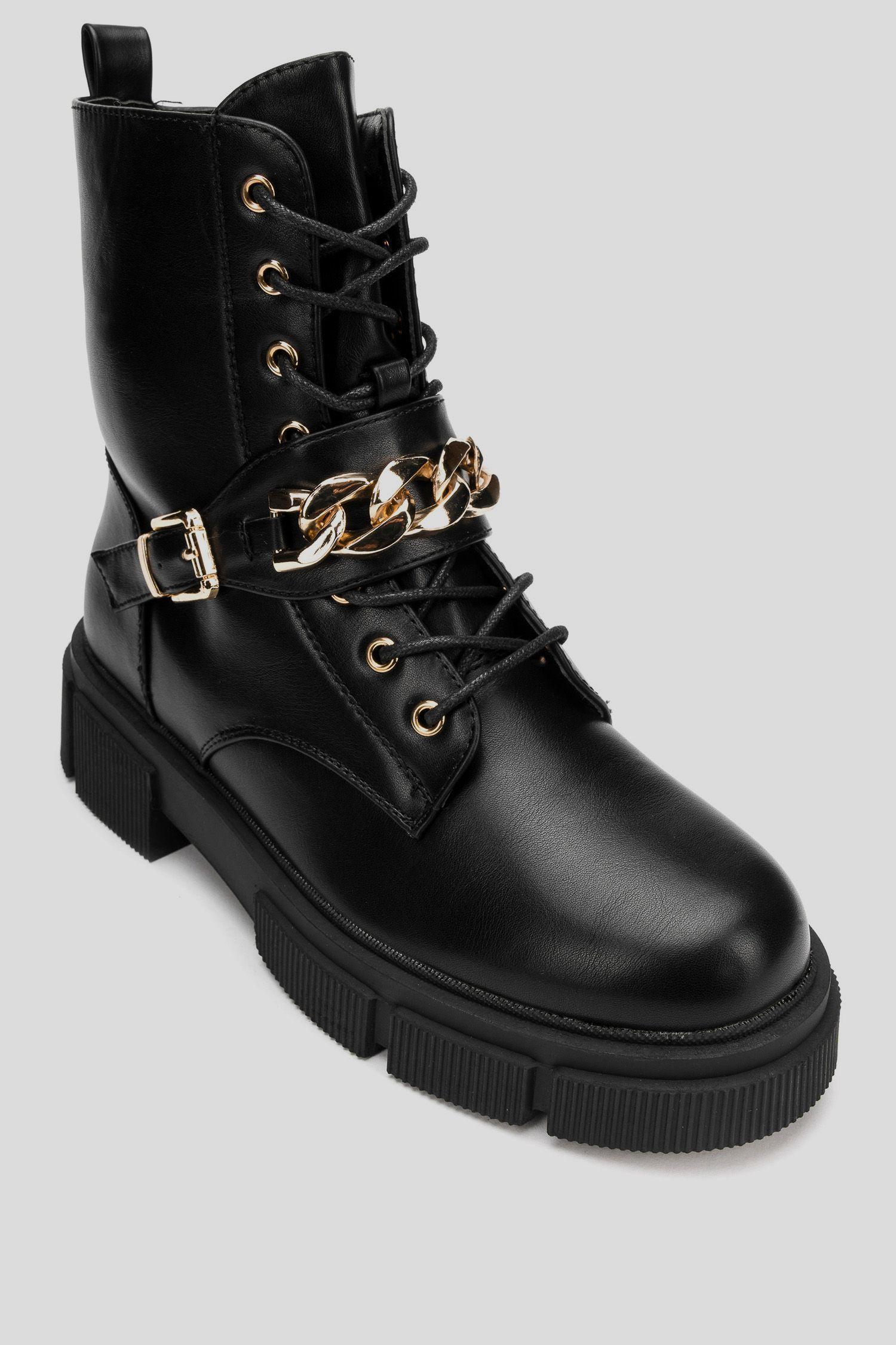 Bota Mujer Negro String Carbin-2
